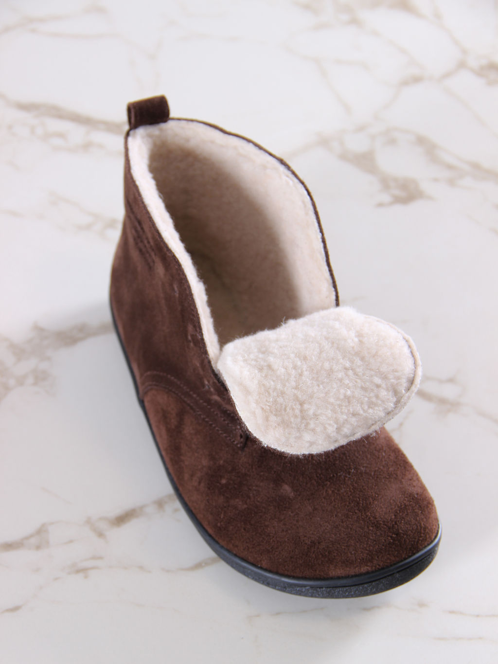 Босоногие ботинки EDART 208.NATAbl.Коричневая замша/байка фото 9