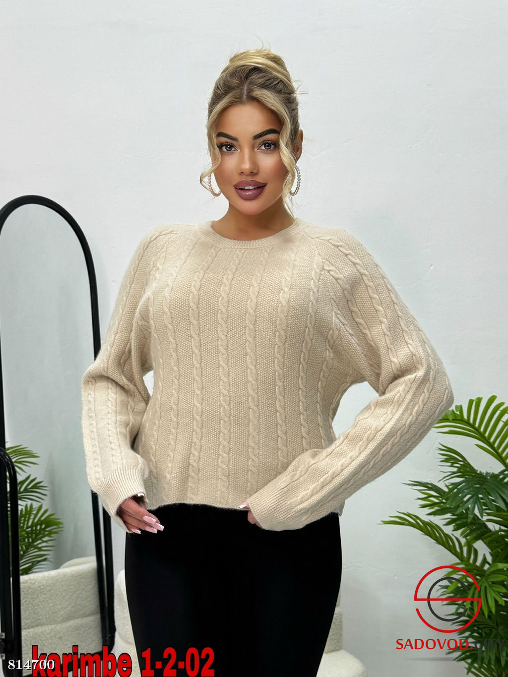 Кофта женская однотонная - Bruno фото 8