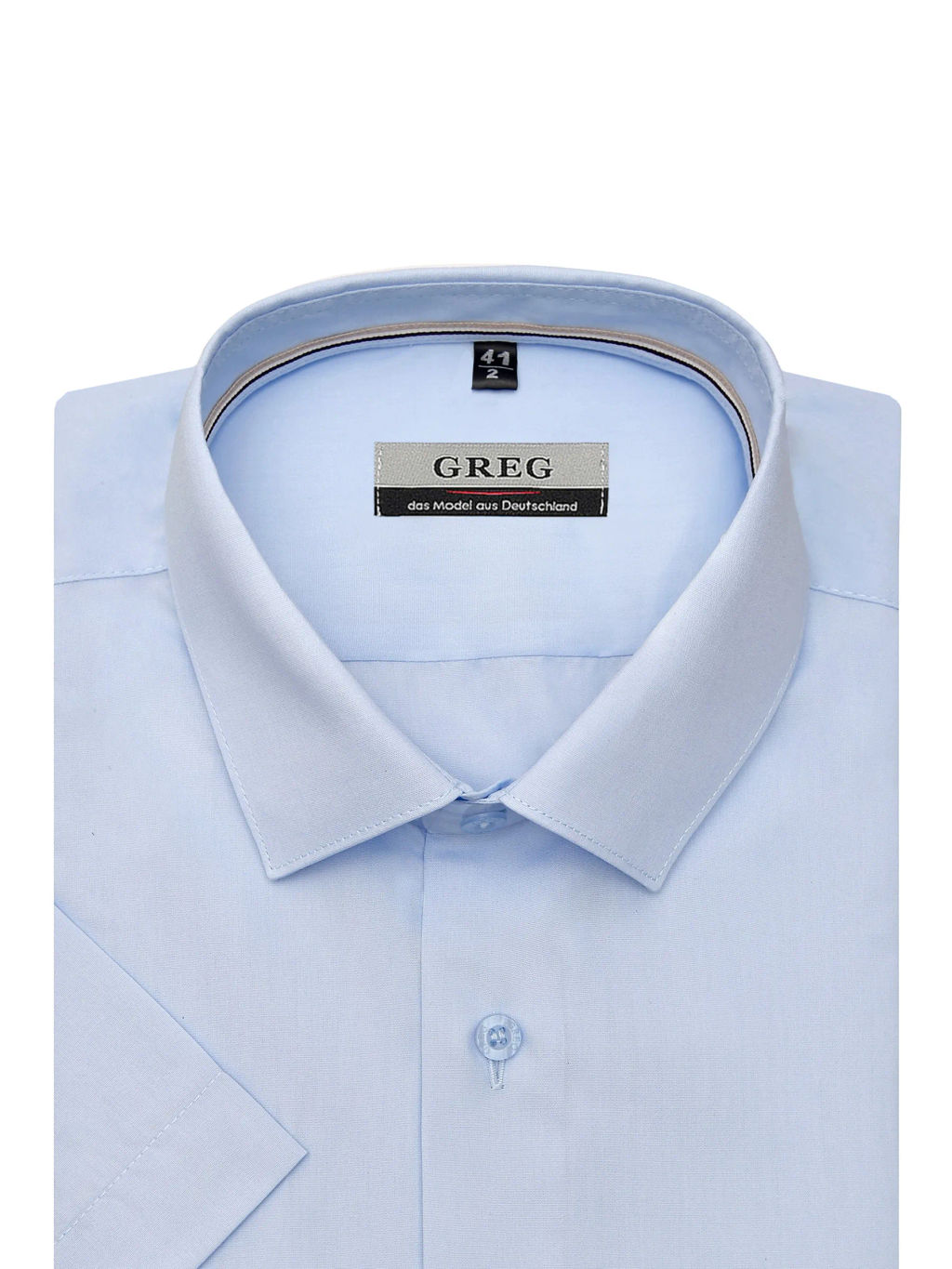 Сорочка мужская короткий рукав GREG 210/109/CL/Z_V
