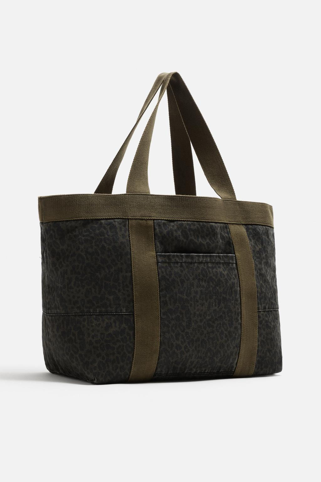 FABRIC SHOPPER BAG - Zara фото 4