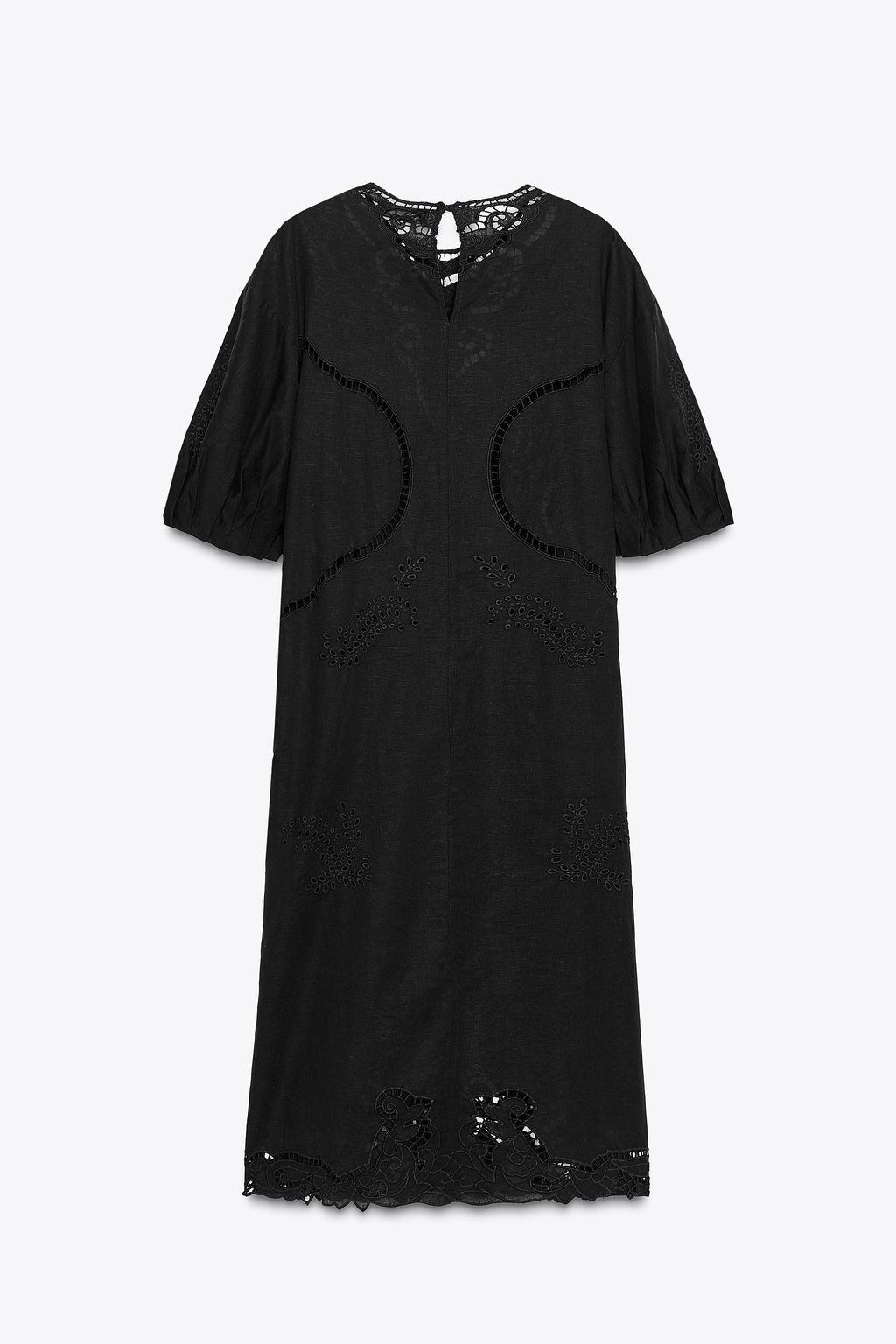 ZW COLLECTION EMBROIDERED MIDI DRESS - Zara фото 4