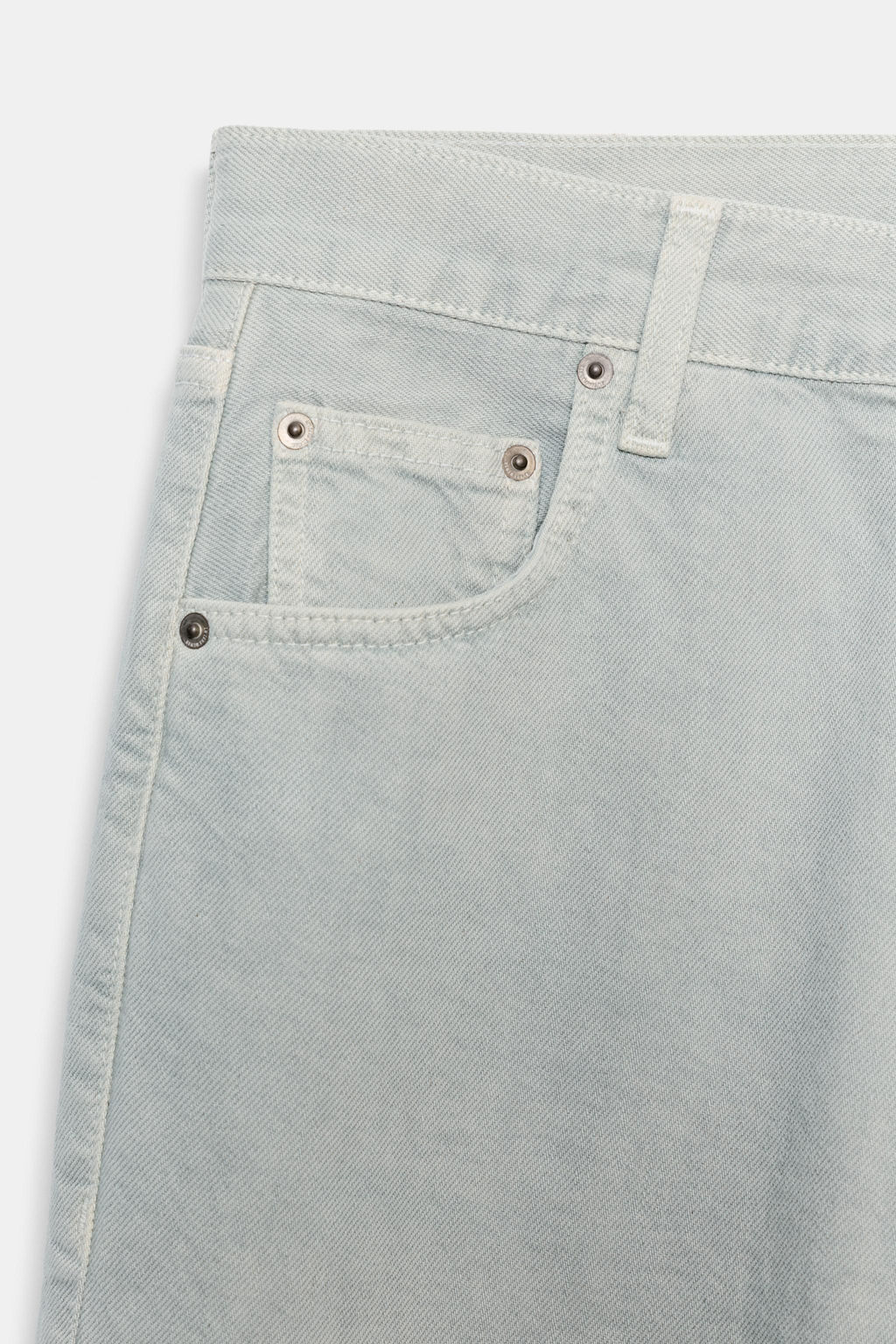 JEANS ZW COLLECTION BAGGY TIRO MEDIO / Azul pastel - Zara фото 4
