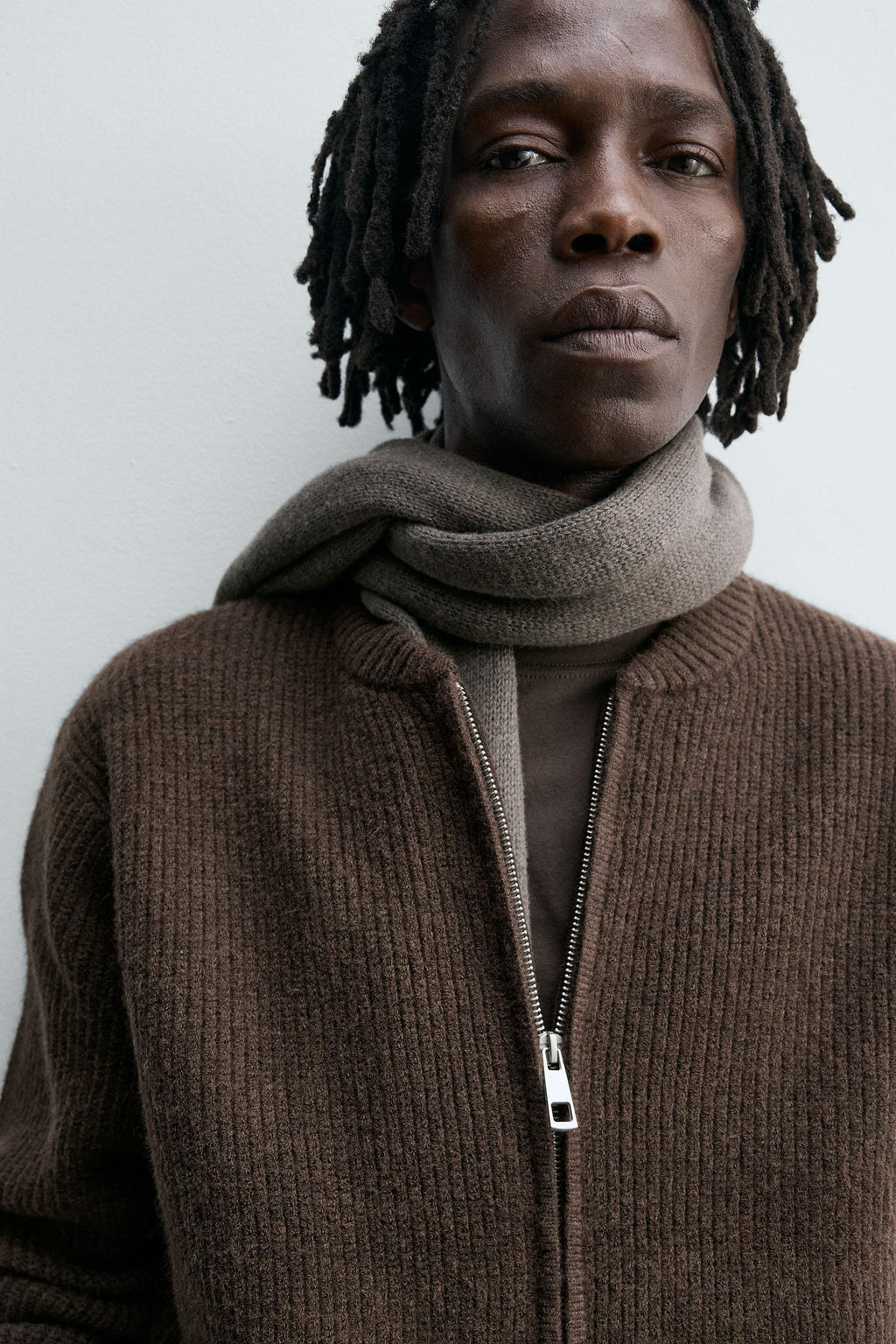 KNIT BOMBER JACKET - Zara фото 6