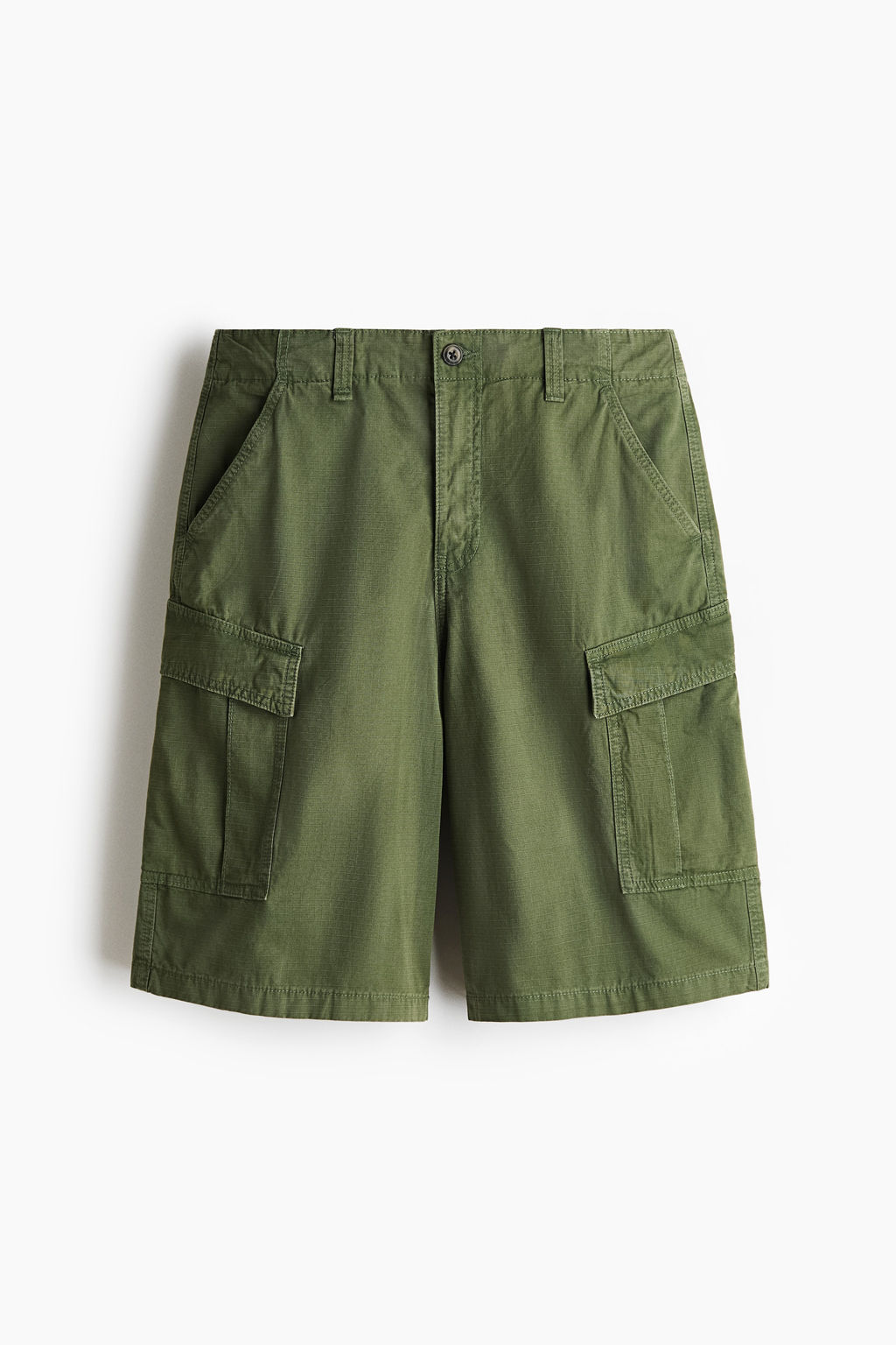 Bermudas cargo de algod?n Loose Fit - H&m фото 3