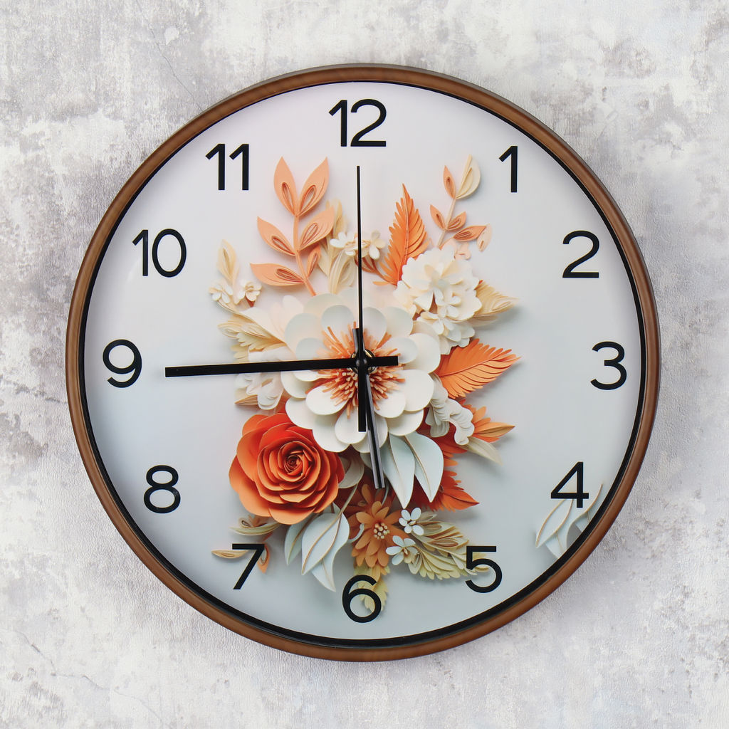 Цена за 1 шт. Часы настенные 30 см / 5714 /уп 20/ - Галеонтрейд фото 4