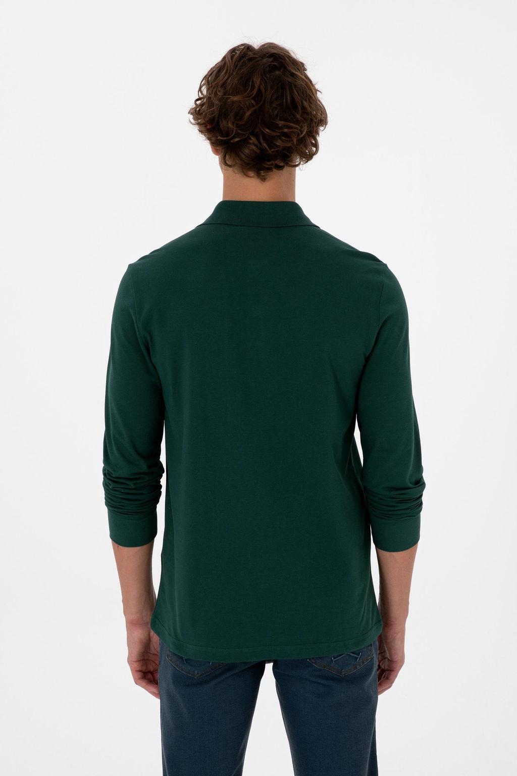 Erkek Koyu Ye_il Basic Sweatshirt Sepette S_rpriz _ndirim - U.s. polo assn фото 5