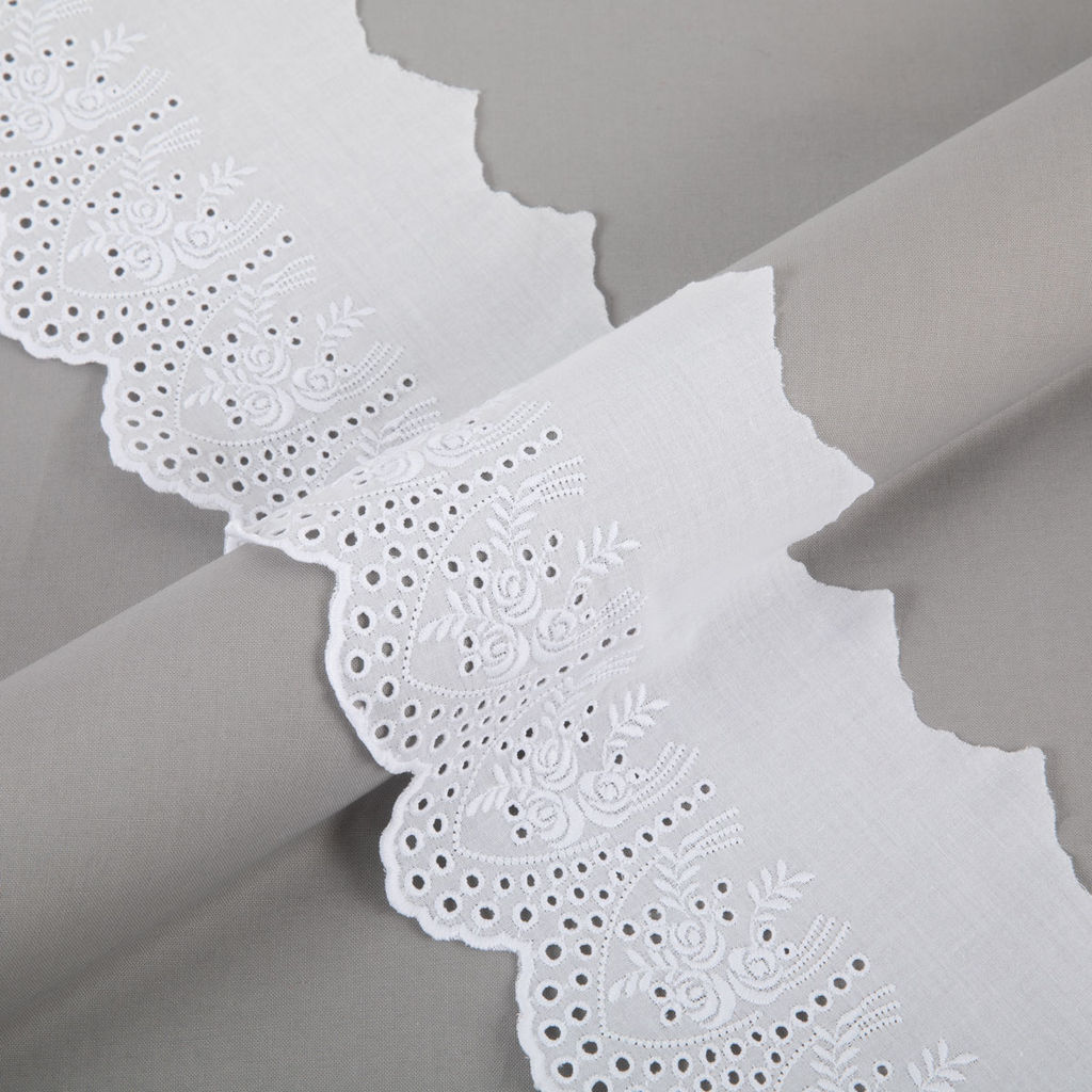 Шитье Gamma 110 мм GYEM-11003 в рулоне 10 м 0.2 м Турция белый