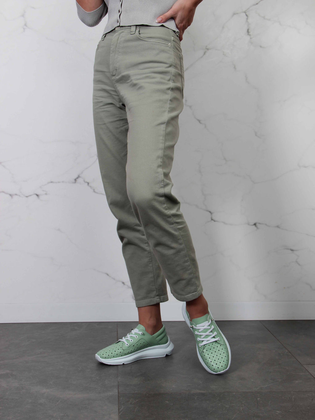 Кроссовки EDART 168.236143w. Мята-виктория - Ed'art фото 3