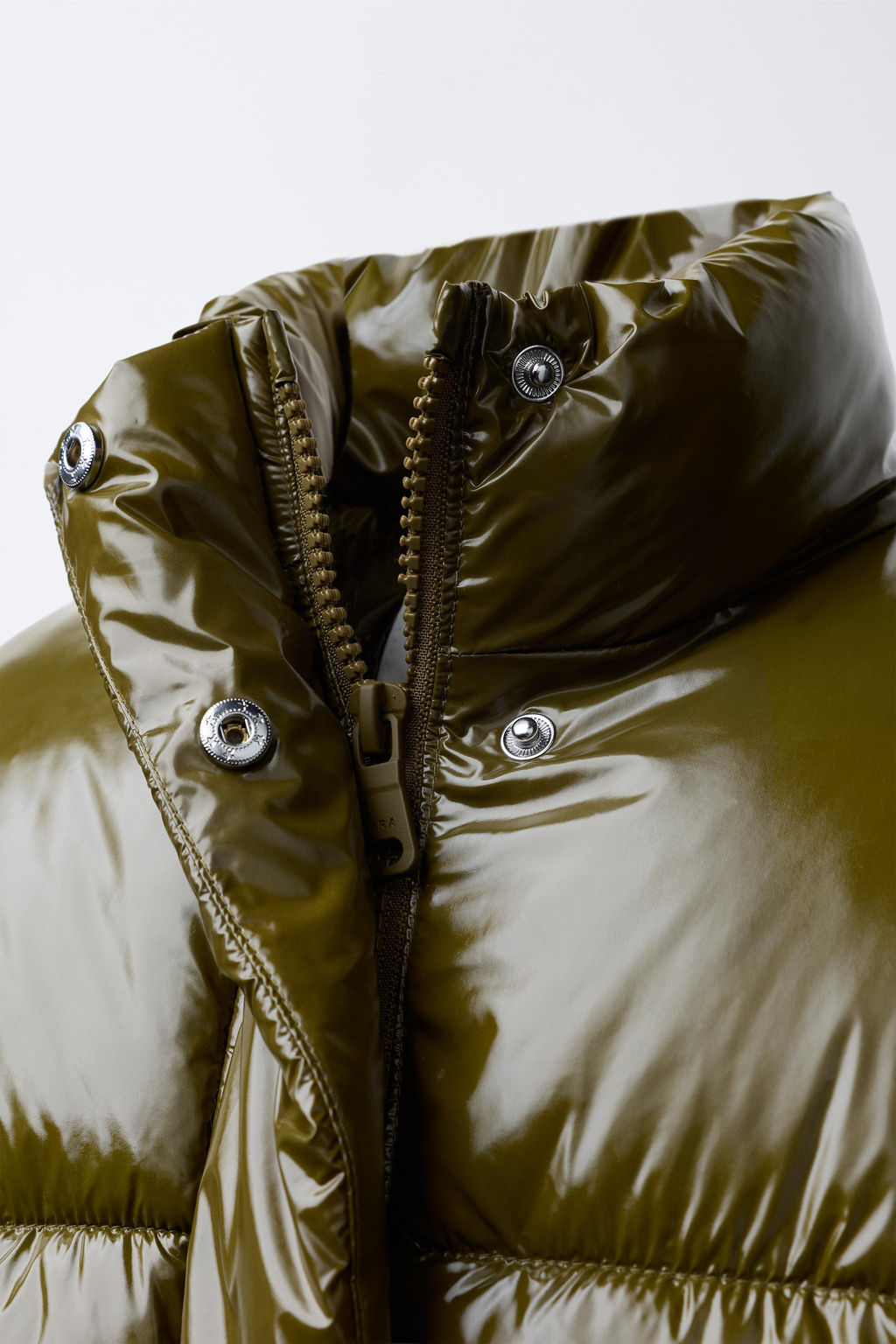 SHINY PUFFER JACKET - Zara фото 5