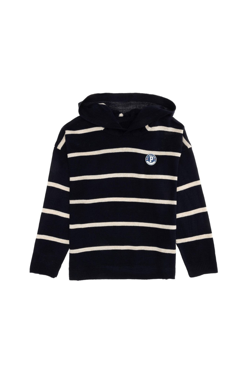 U. S. Polo Assn / Темно-синий трикотажный свитер с круглым вырезом для мальчика - U.s. polo assn фото 4