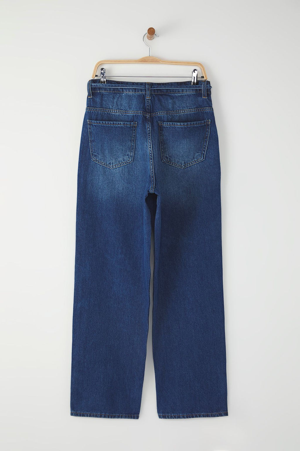 TRENDYOL MAN Mavi Erkek Baggy Fit Jeans Bol Kot Pantolon TMNSS25JE00002 - Trendyolmilla фото 15
