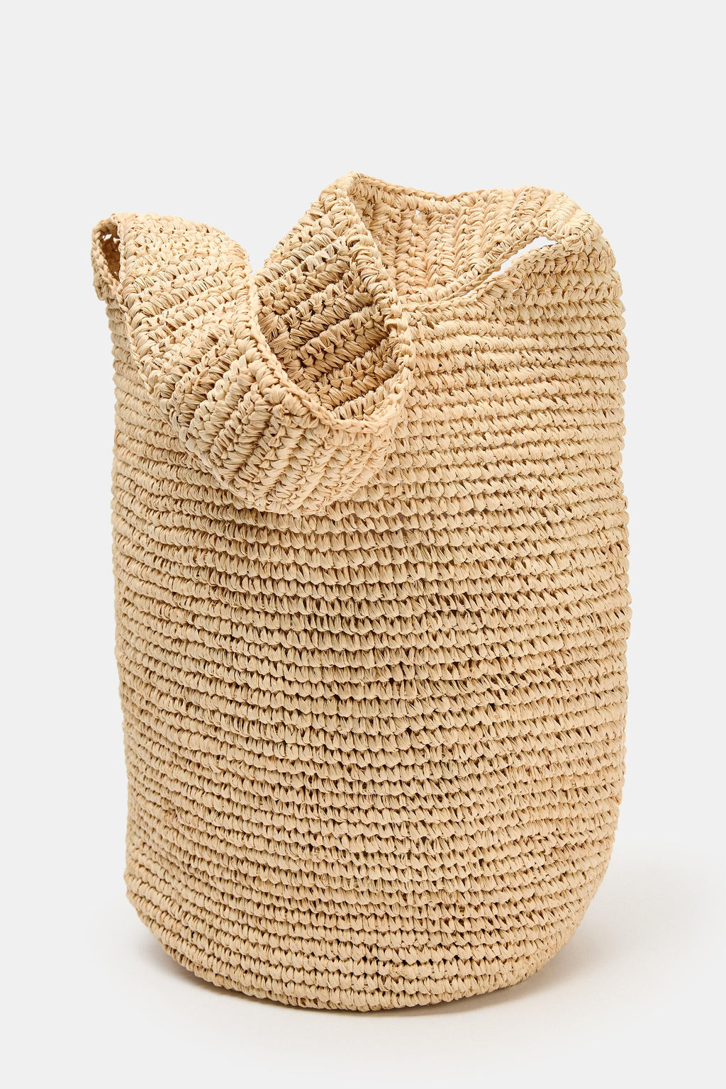 BOLSOS DE HOMBRO TRENZADA / Beige claro - Zara фото 4