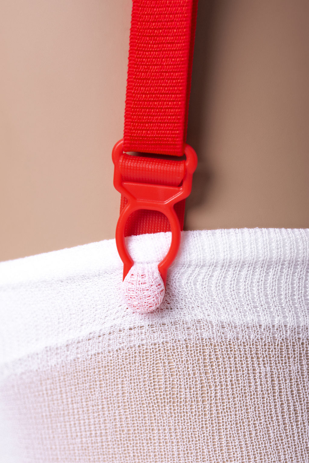 Костюм медсестры Candy Girl Leann (топ, стринги, чулки), бело-красный, OS  фото 10