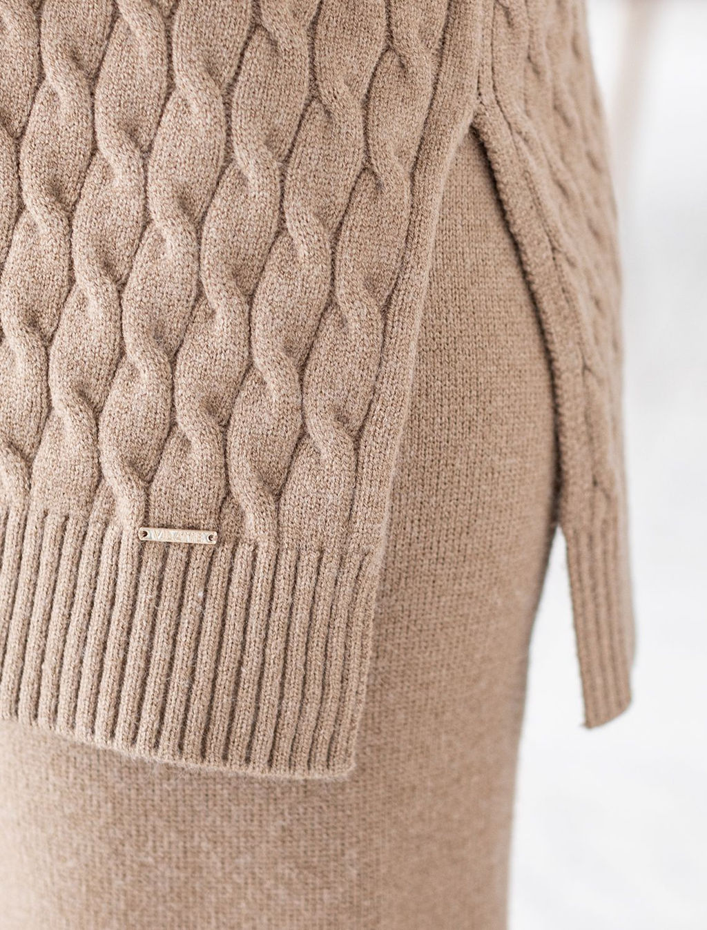 VILATTE / Свитер из пряжи с кашемиром  фото 2