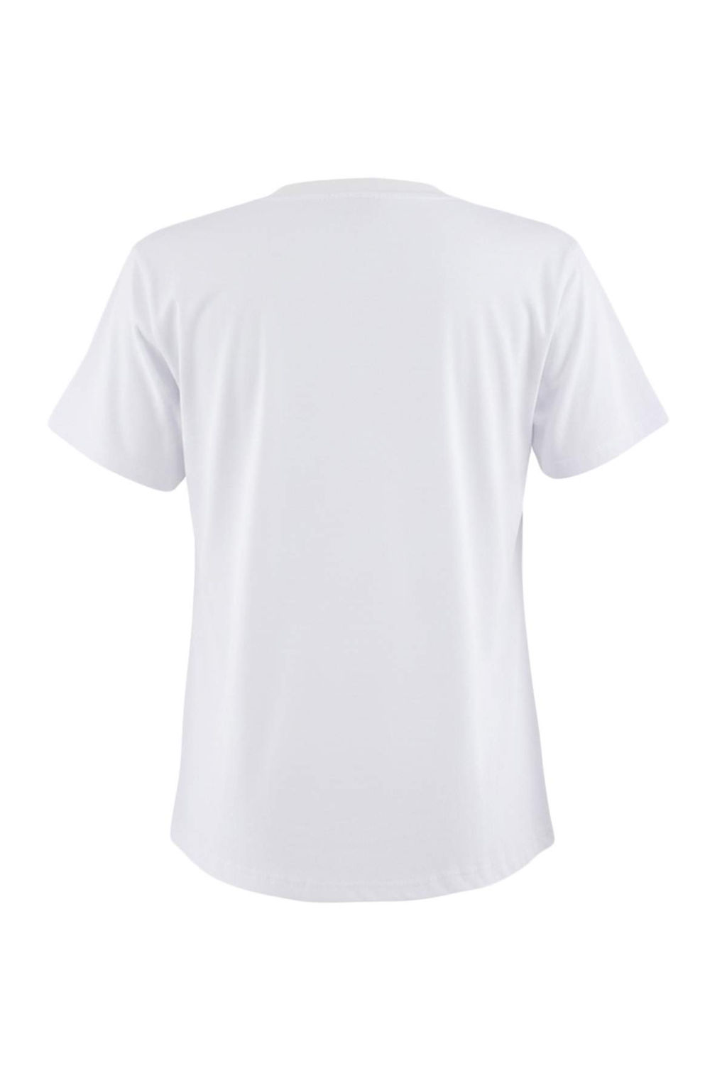 Siyah-Beyaz %100 Pamuk Arkas? Uzun Orme T-Shirt TWOAW26TS00008 - Trendyolmilla фото 18