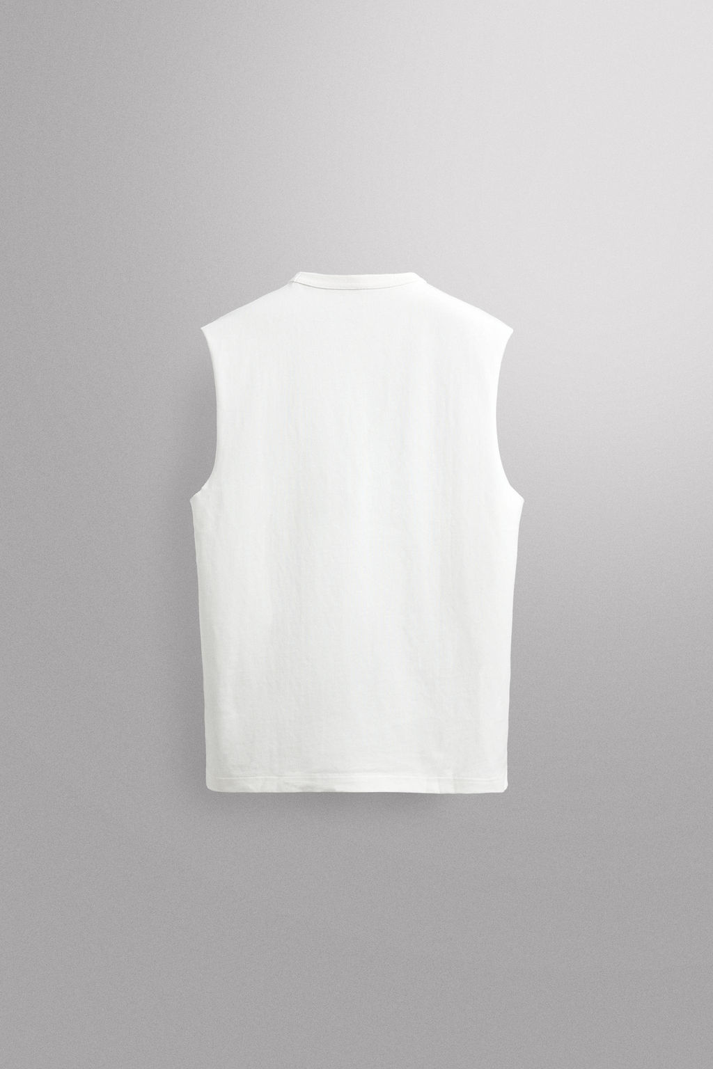 CAMISETA TANK HEAVYWEIGHT / Blanco - Zara фото 8