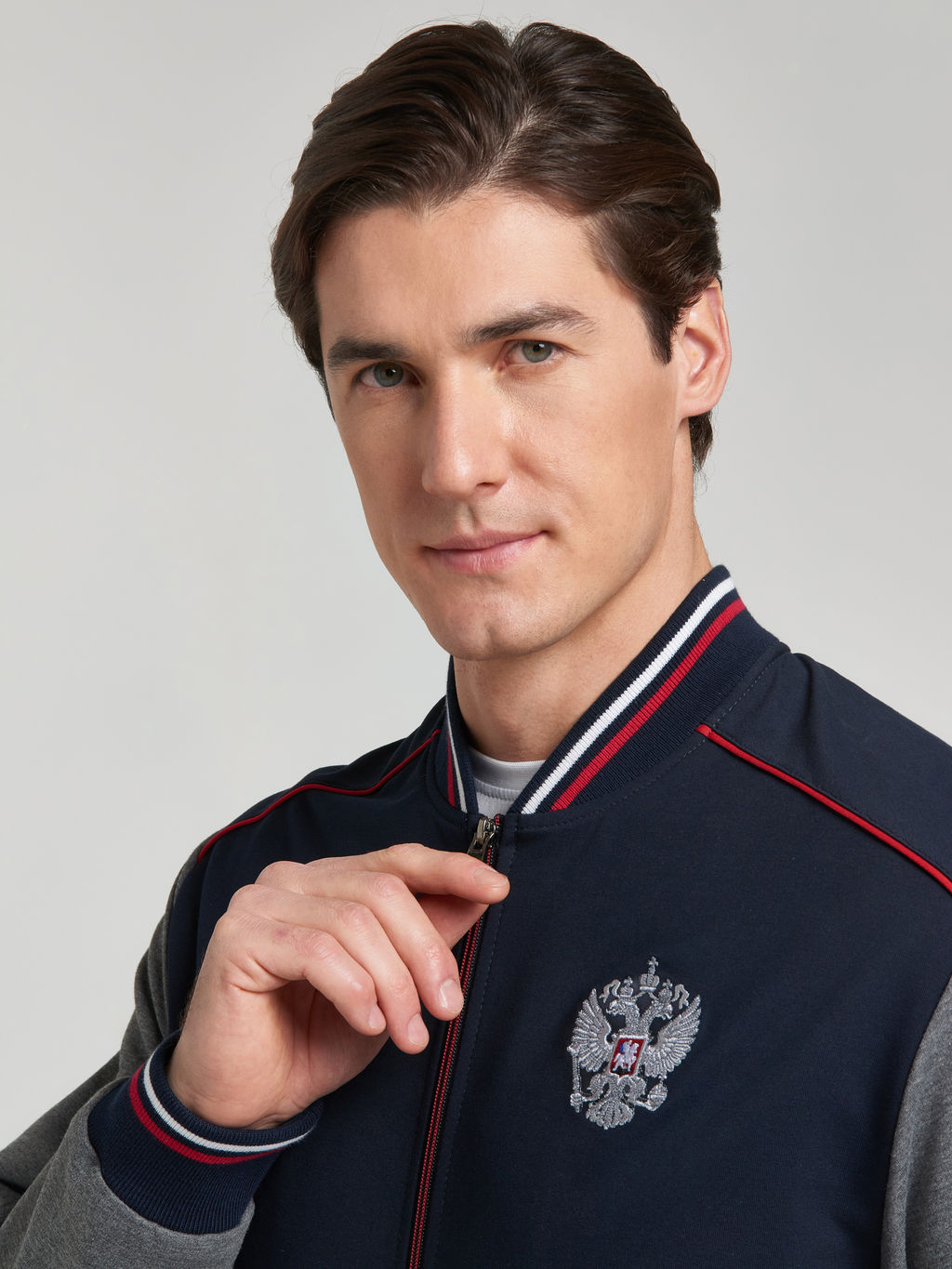 Спортивный костюм мужской RUSSIA 11M-RT-1751 - Addic фото 3