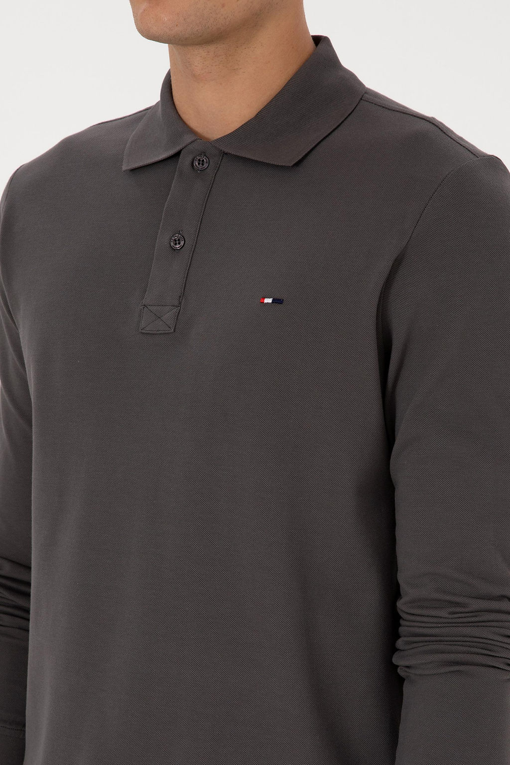Erkek Gri Basic Sweatshirt - U.s. polo assn фото 7