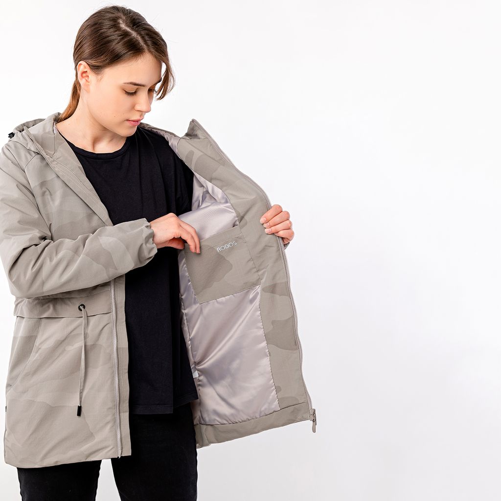 RODOS Куртка женская осень/весна М-272 Серый