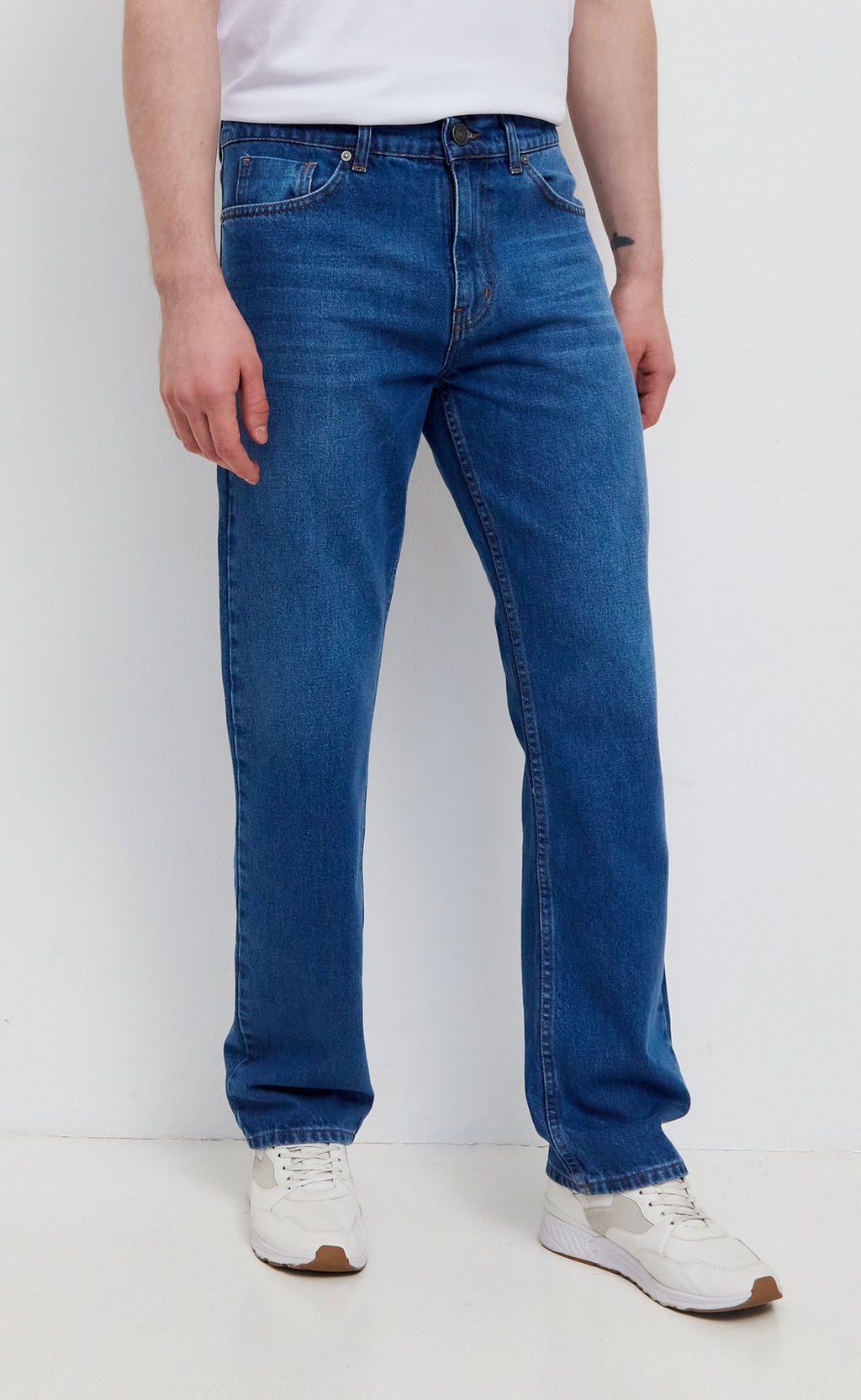 Джинсы F911-0152 middle blue - Fine joyce фото 4