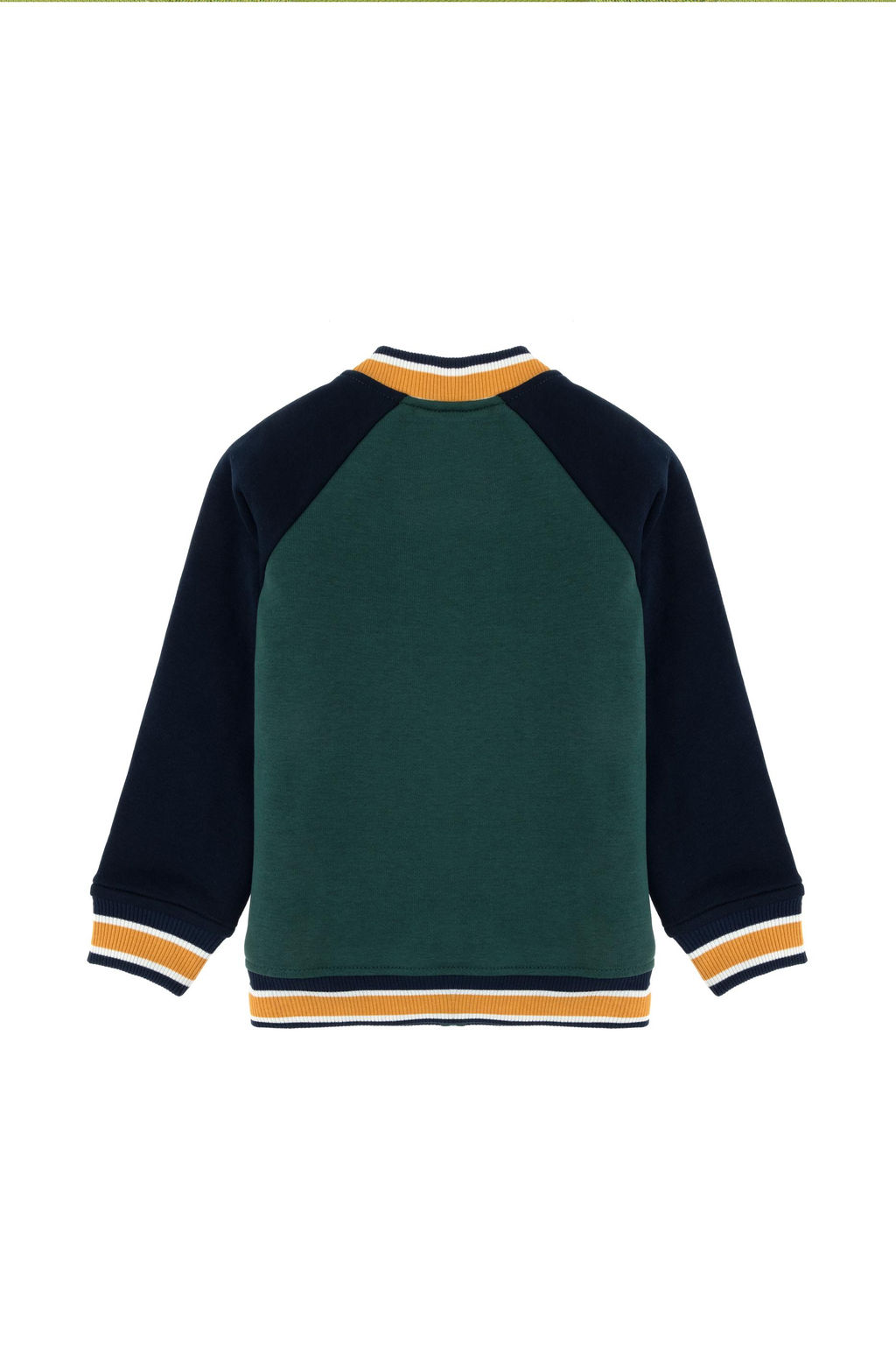 Erkek _ocuk Koyu Ye_il Sweatshirt