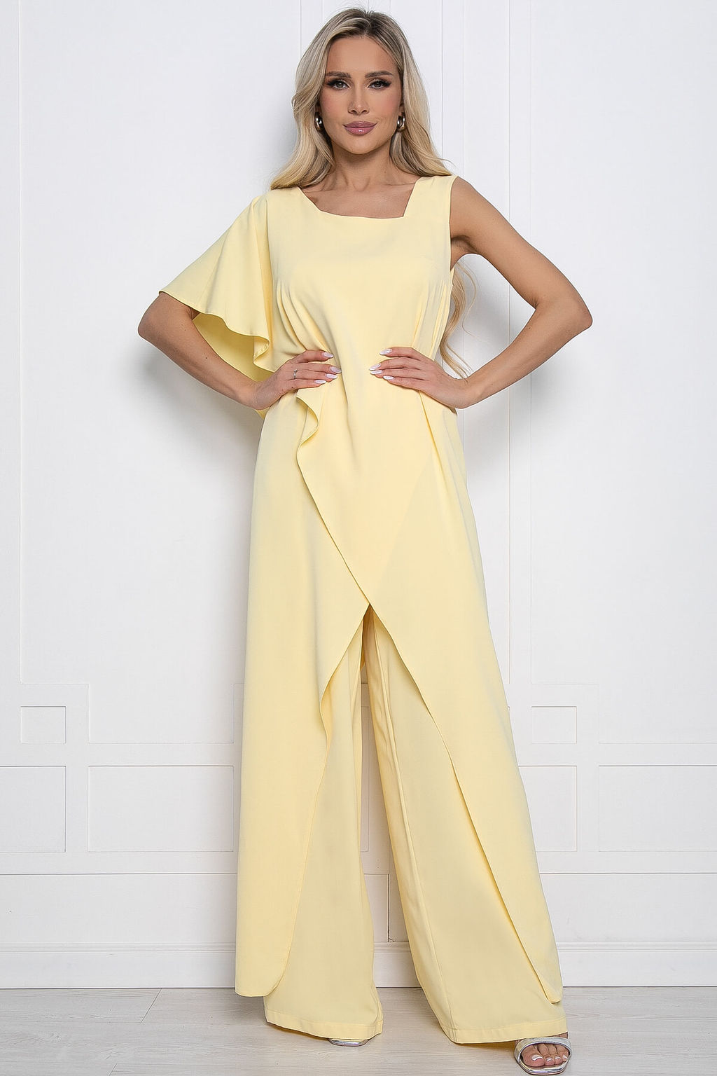 Костюм Вечер в Сан-Ремо желтый К10137 - Lt collection фото 10