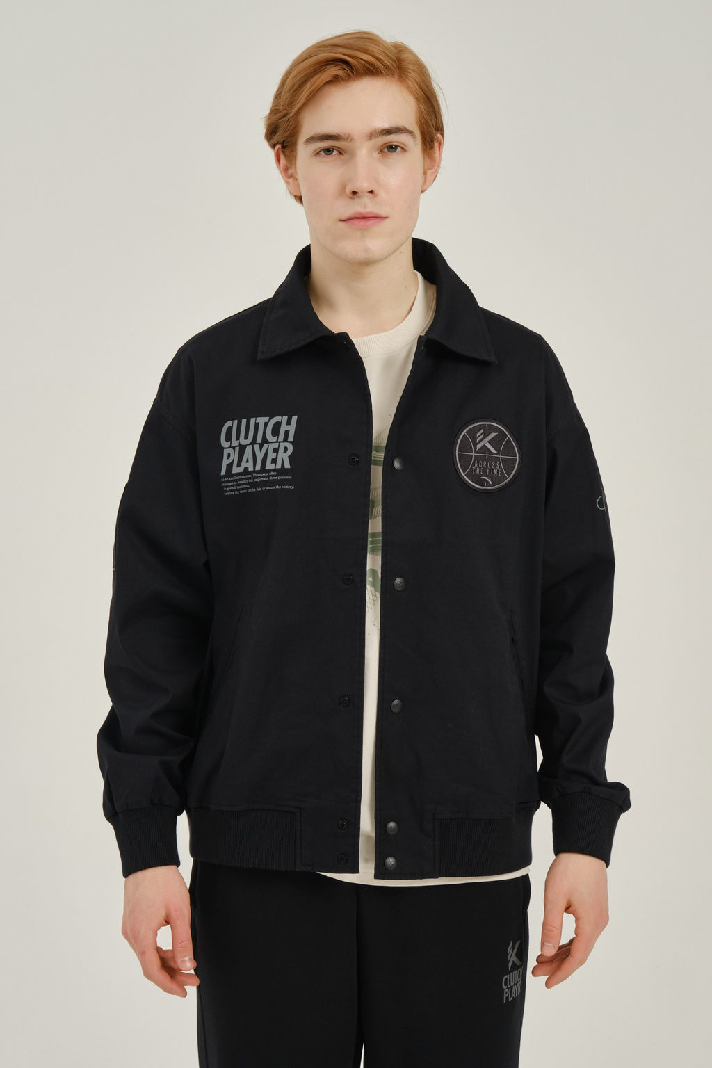 Куртка Черный CLUTCH PLAYER Single Jacket - Anta фото 3