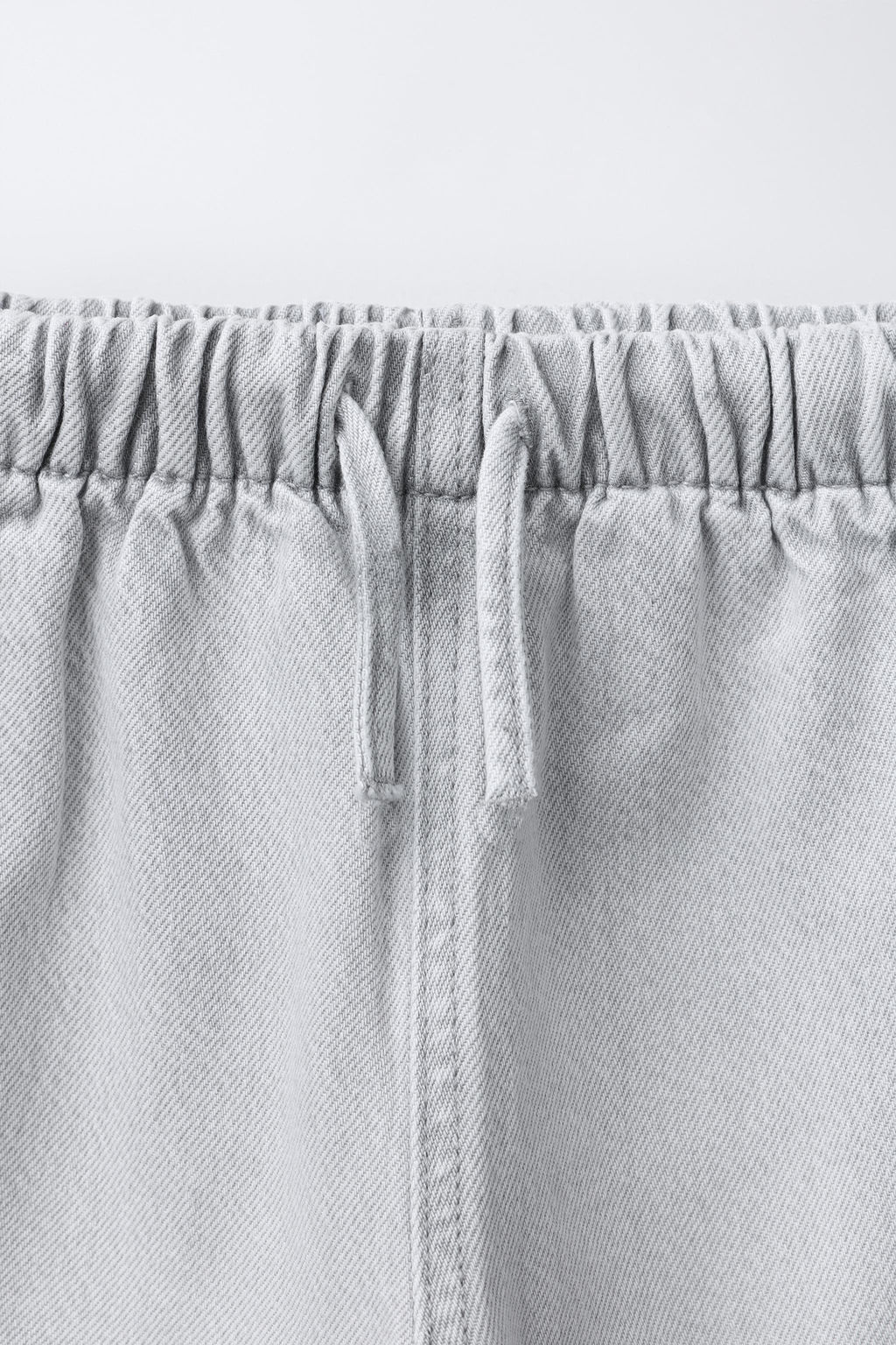 JEANS WIDE LEG CORDONES / Gris - Zara фото 3