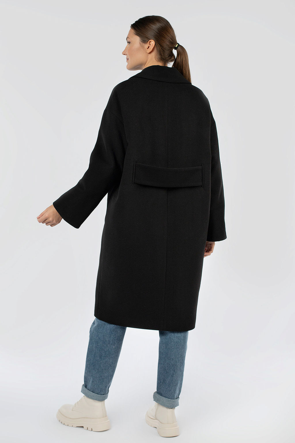 02-3136 Пальто женское утепленное - El podio фото 4