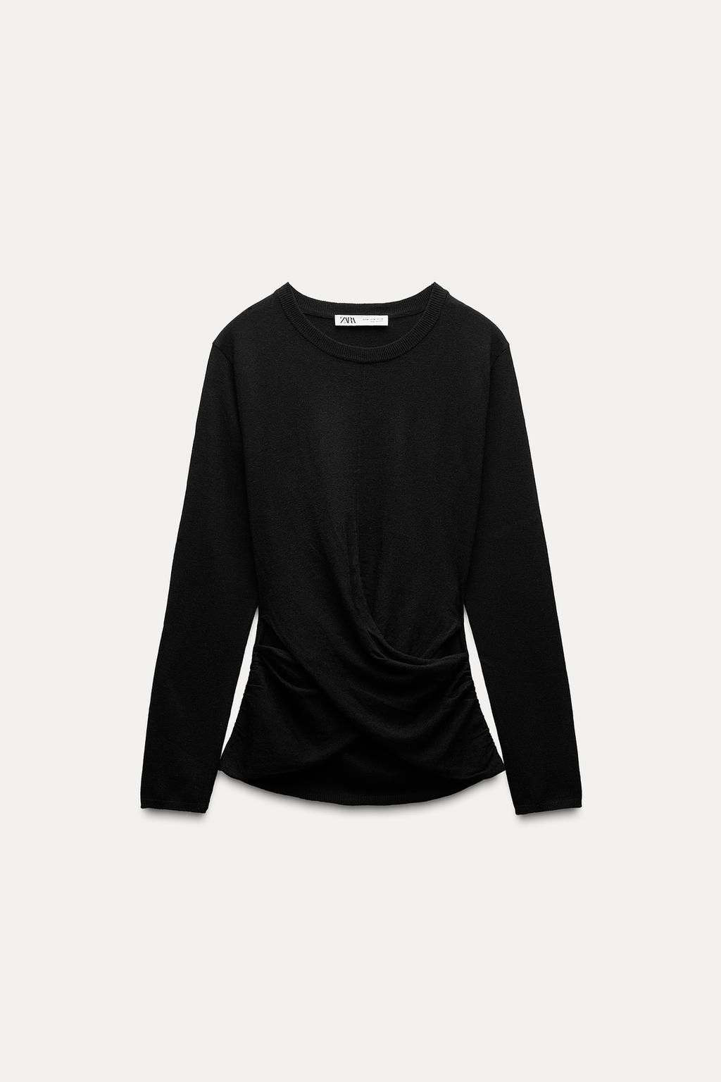 CROSSOVER KNIT TOP - Zara фото 4