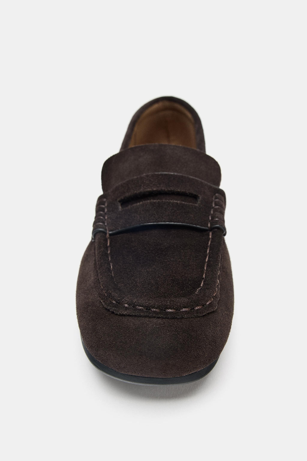 SPLIT SUEDE LOAFERS - Zara фото 25
