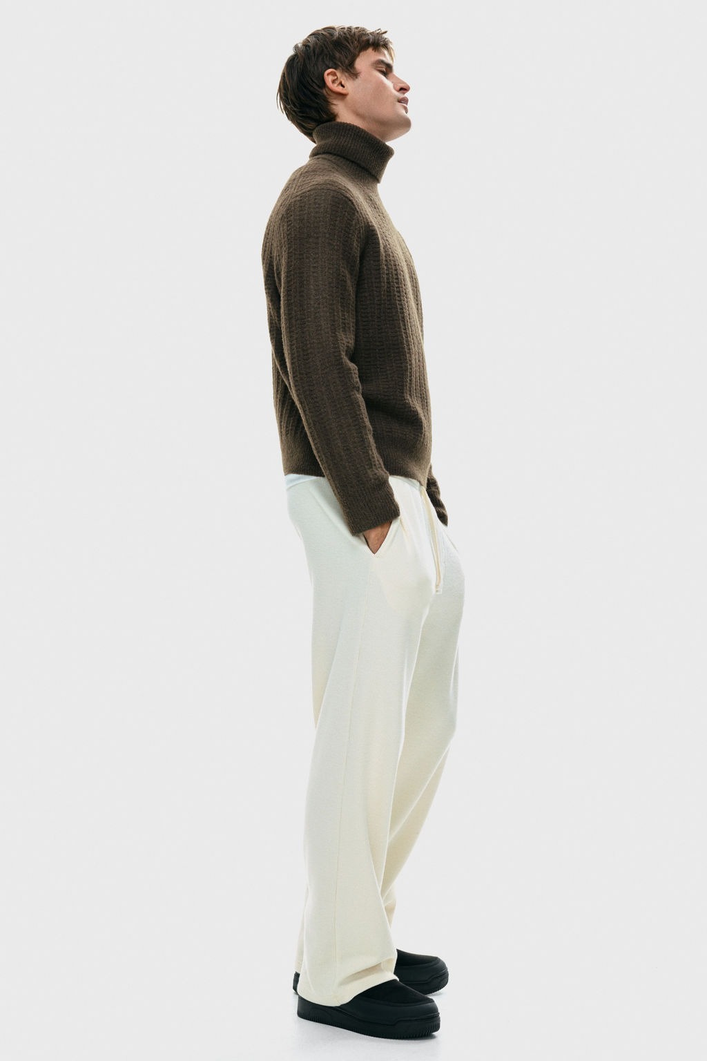 Jersey de cuello alto Regular Fit - H&m фото 6