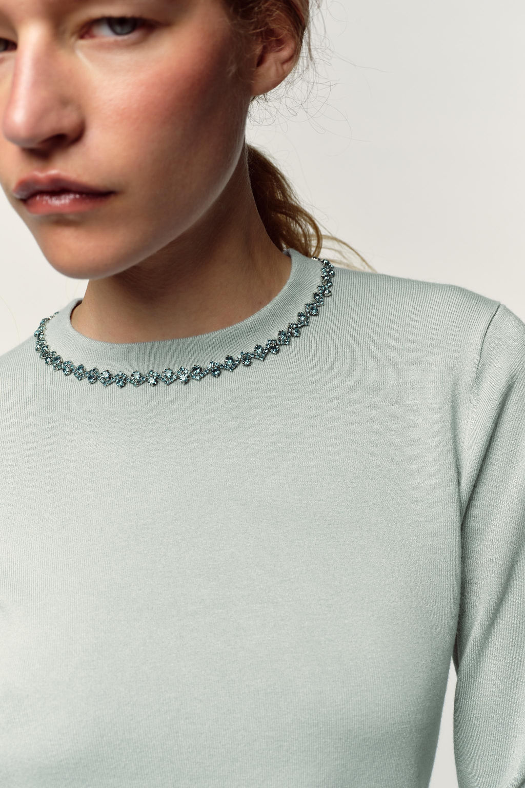 JEWEL KNIT SWEATER - Zara фото 6