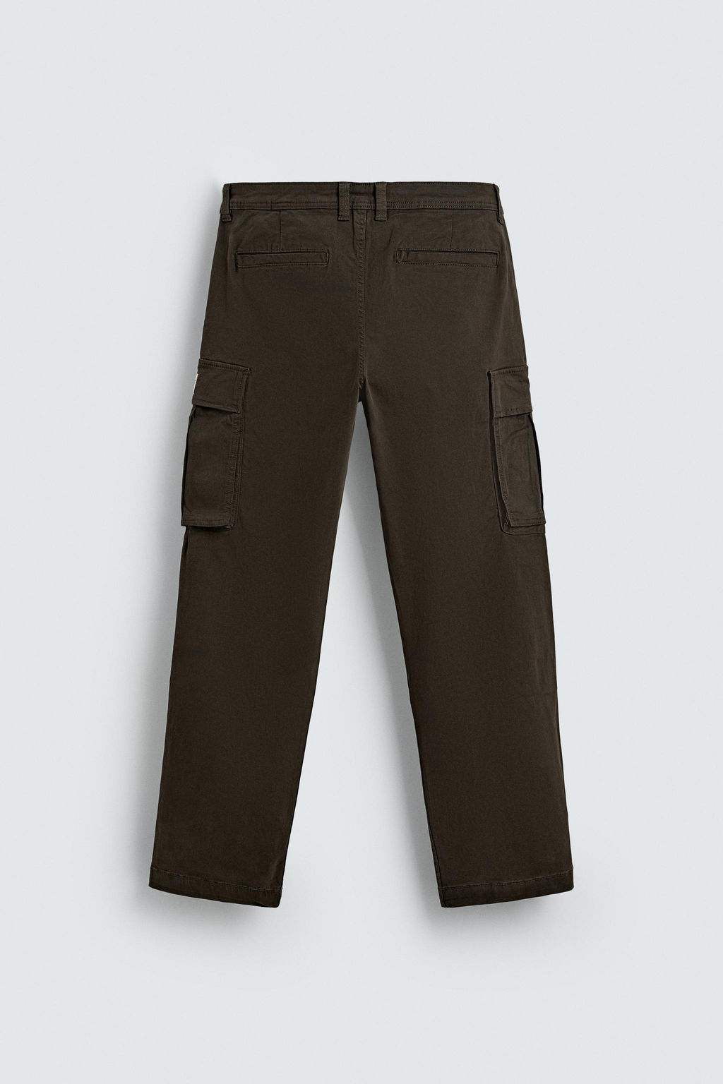 RELAXED FIT CARGO TROUSERS - Zara фото 7