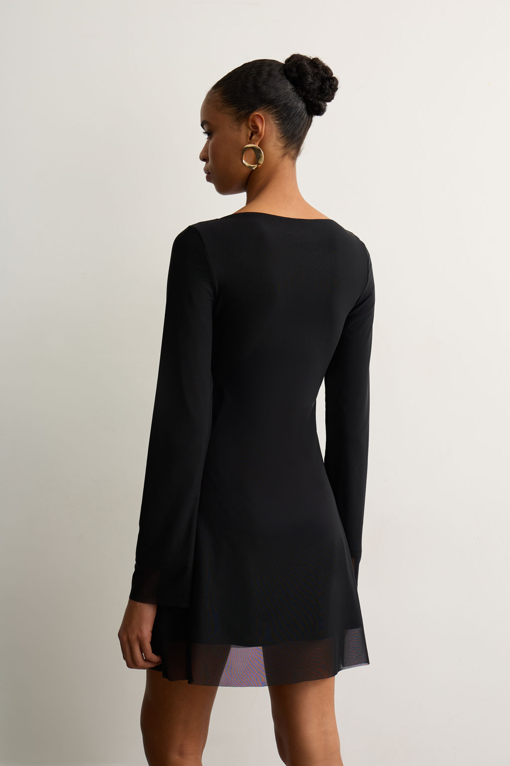 Платье мини из трикотажа - Mollis фото 5