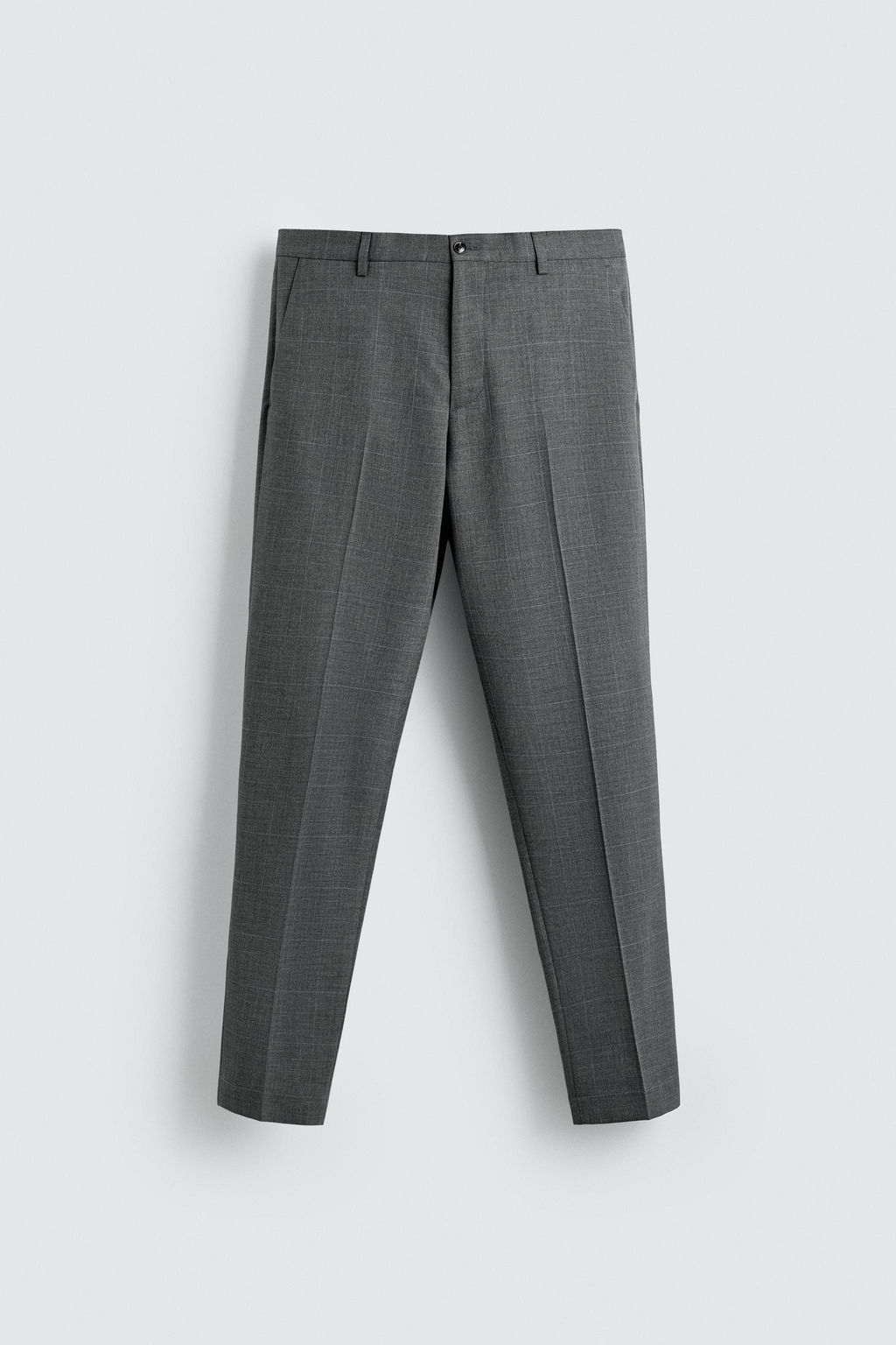CHECK SUIT TROUSERS - Zara фото 6