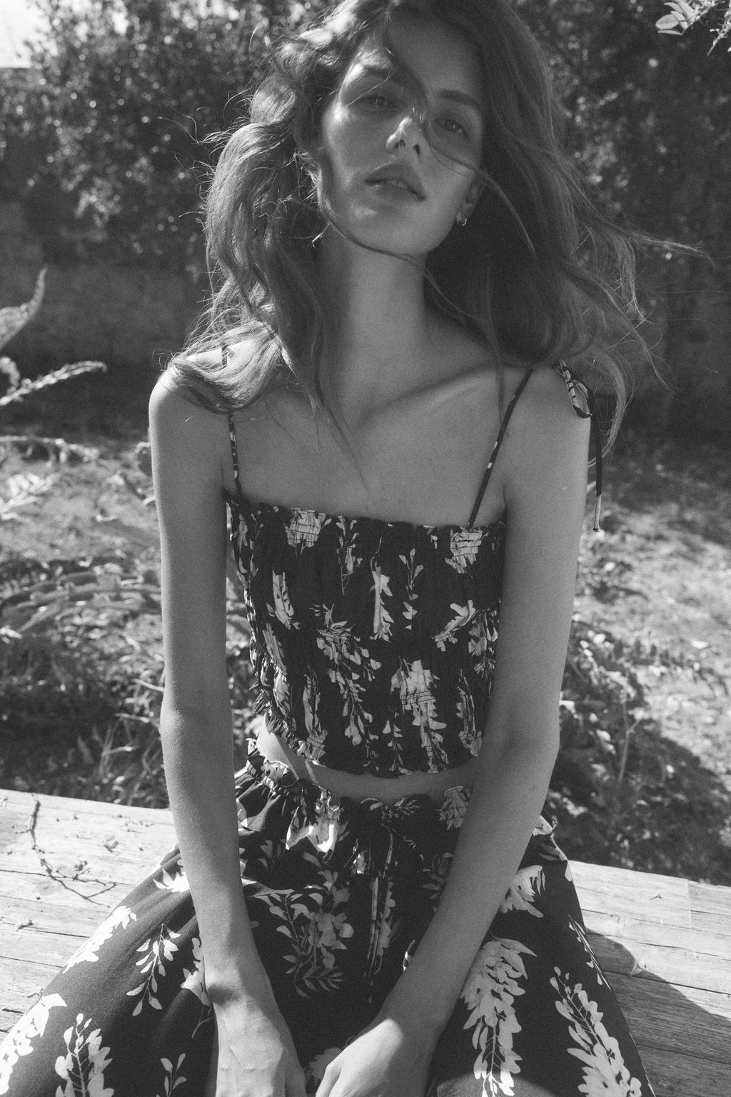 Maxifalda con ribete de volantes - H&m фото 6