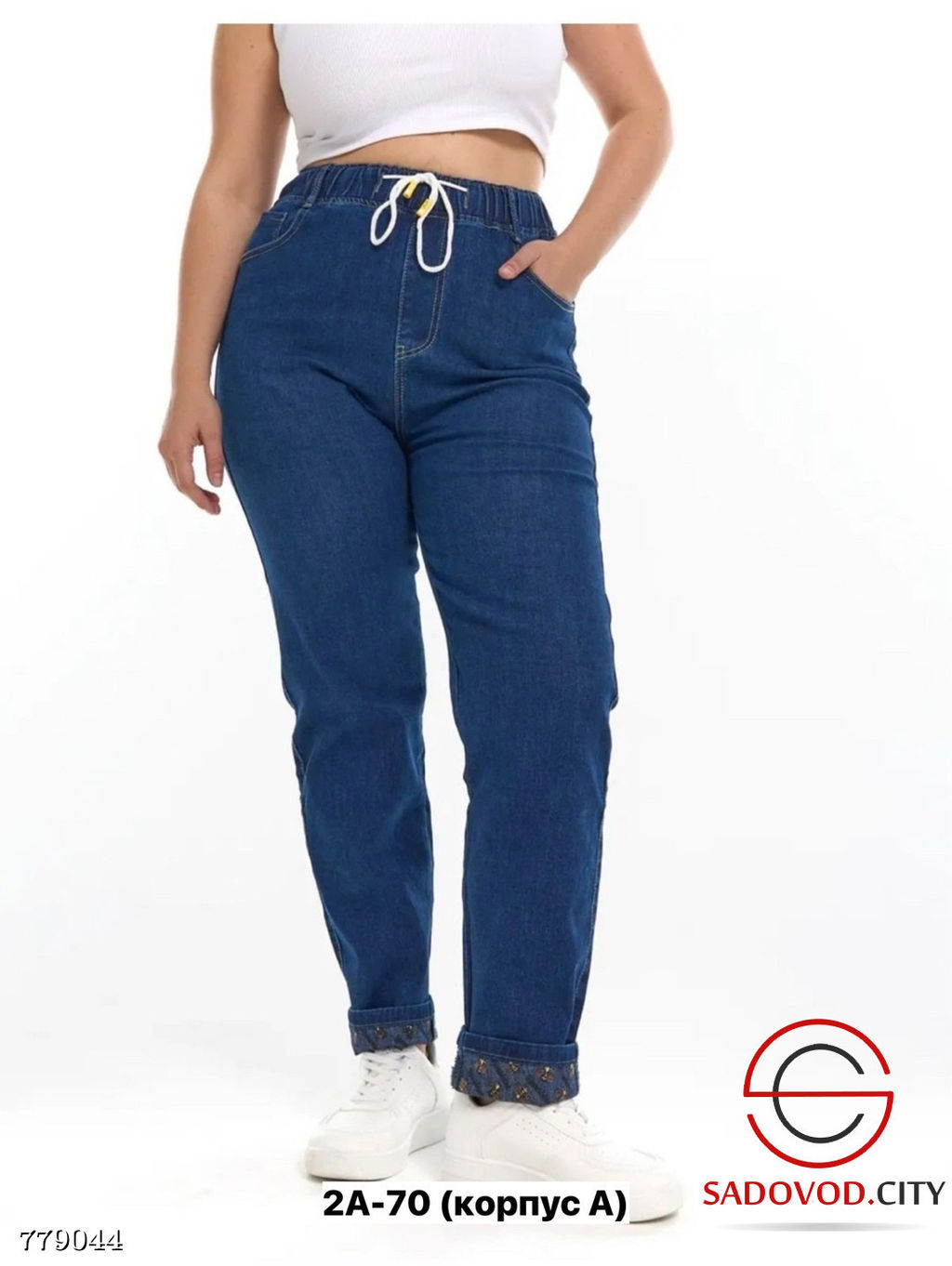 Джинсы женские на резинке - Bruno фото 7