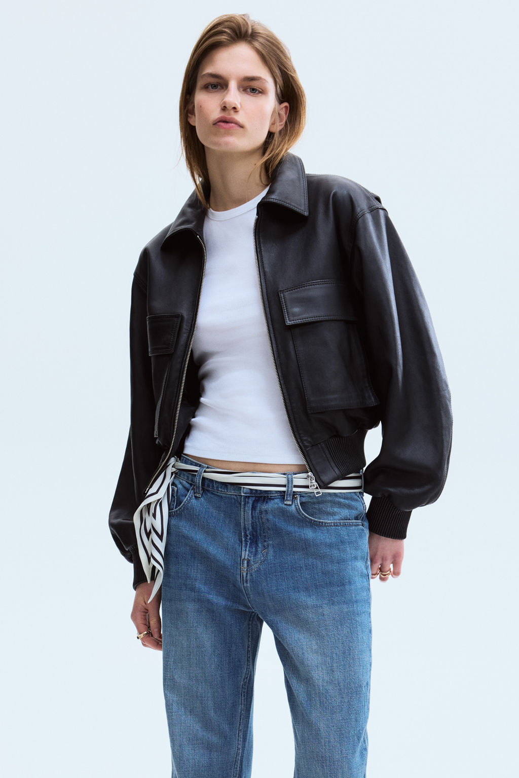 Straight Regular Waist Jeans - H&m фото 5