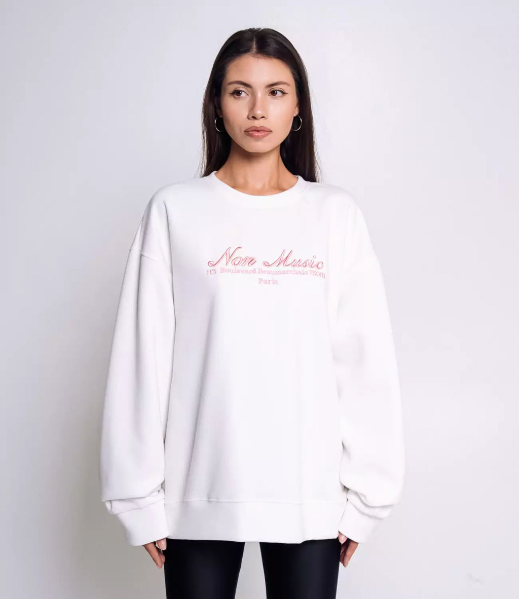 Свитшот #КТ1008 (2), белый