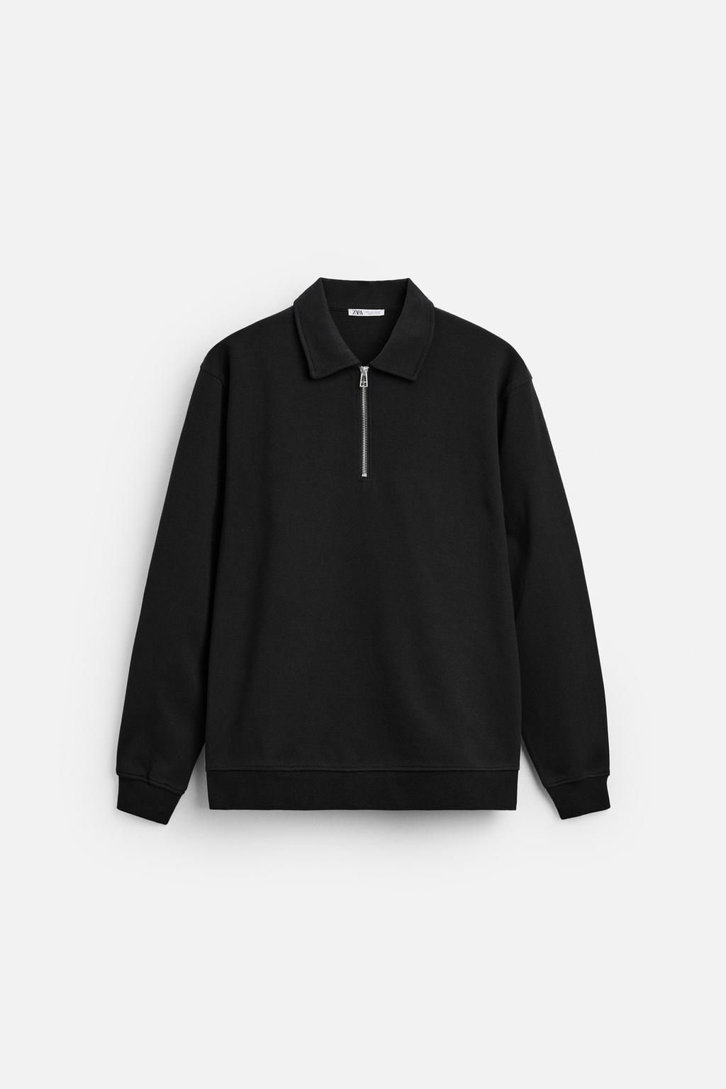 INTERLOCK ZIP POLO SHIRT - Zara фото 23