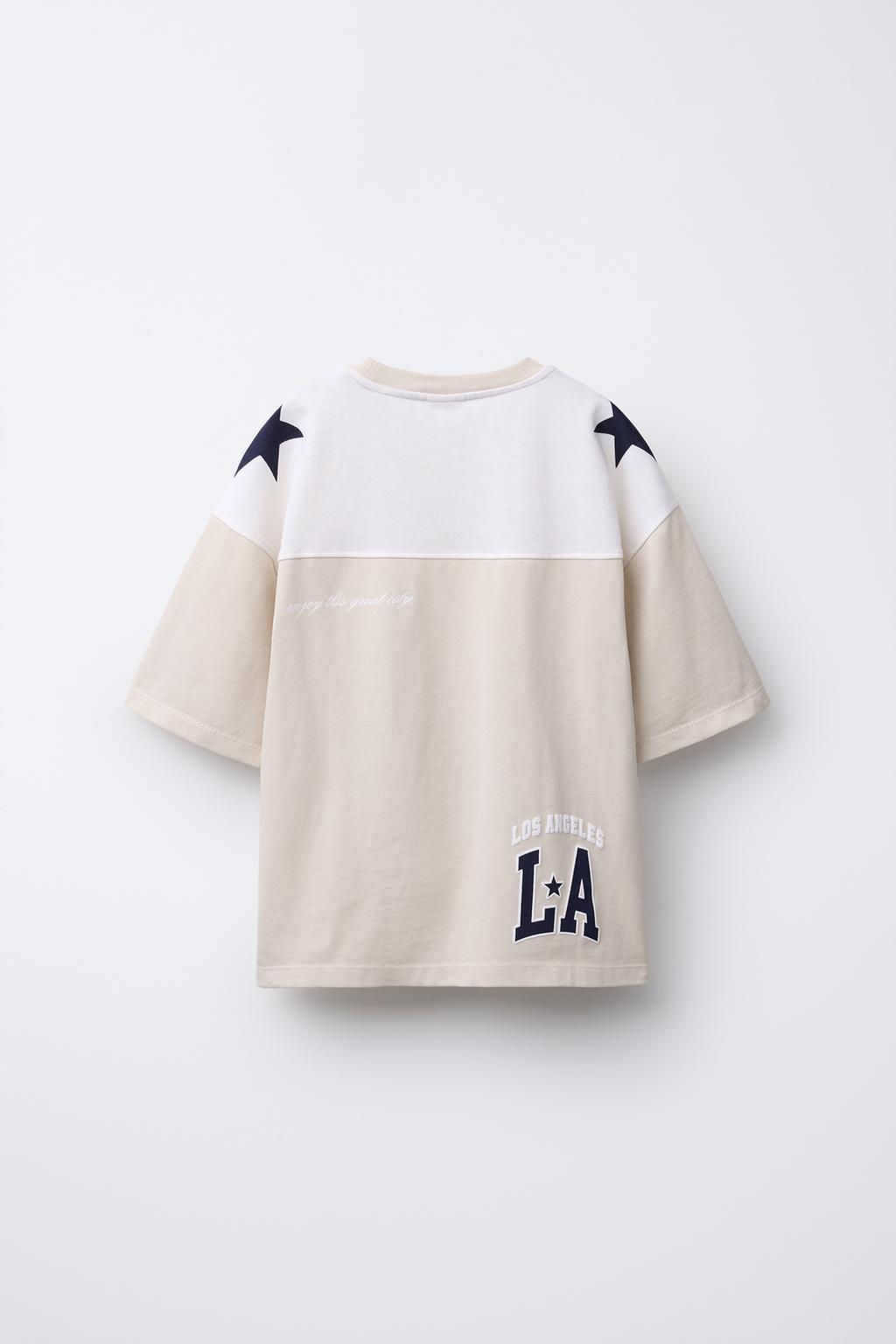 SLOGAN PRINT T-SHIRT - Zara фото 8
