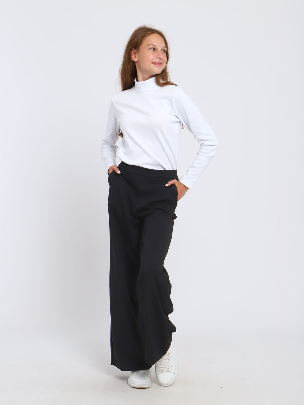 Брюки Алиса темно-синий - Ладошки фото 21