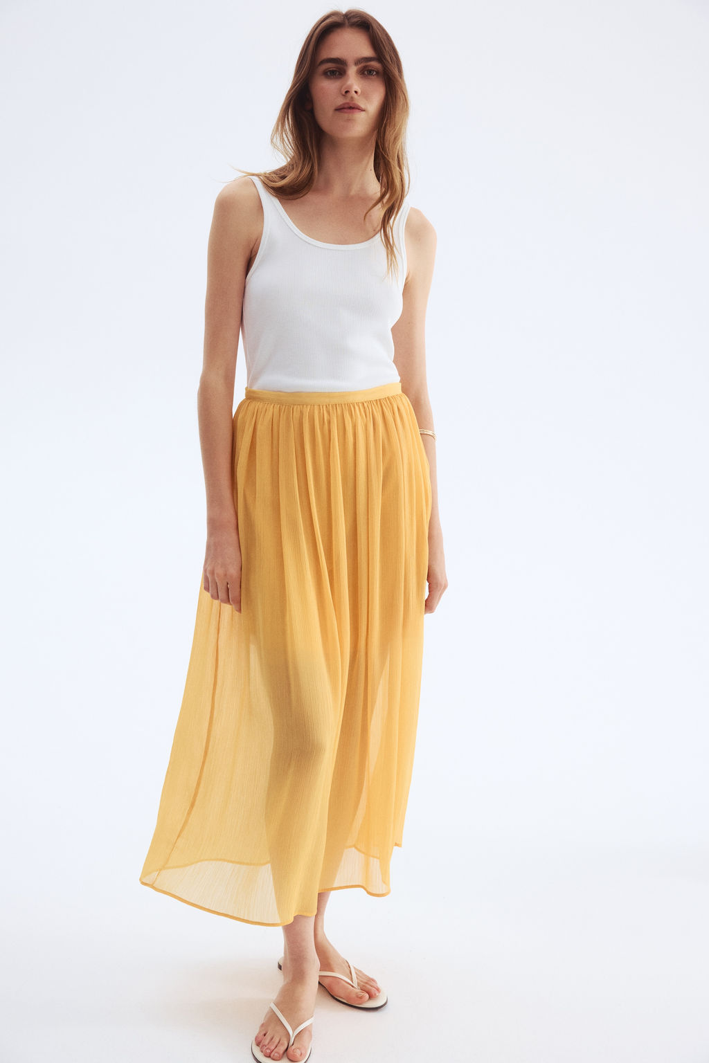 Crinkled skirt - H&m фото 4