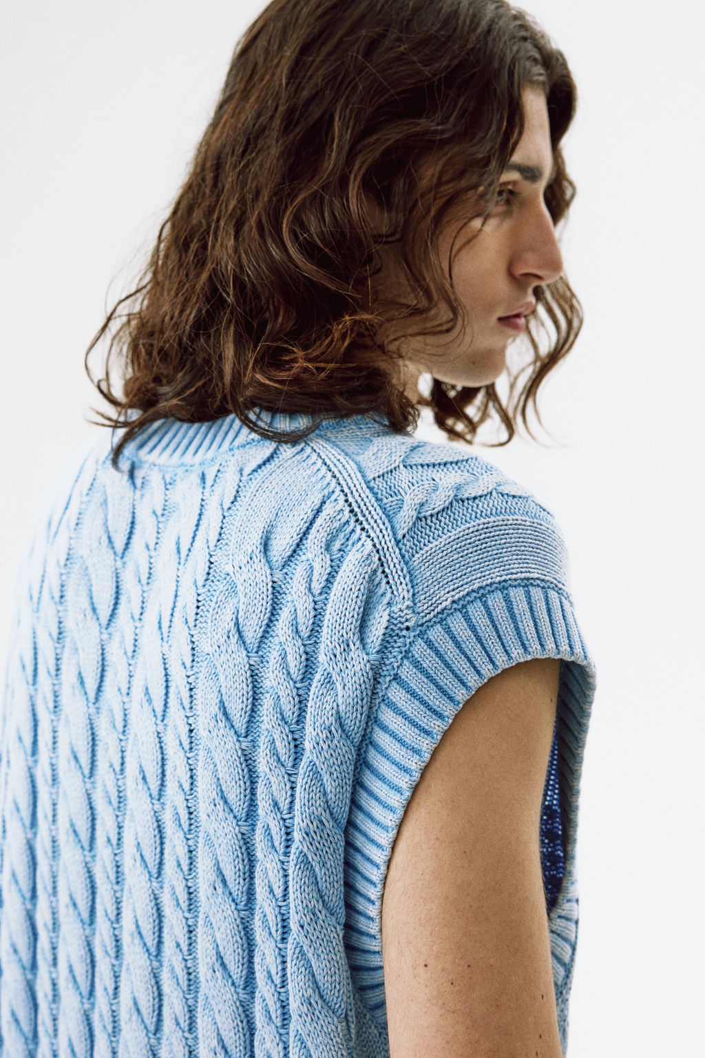 Su?ter sin mangas de algod?n Relaxed Fit - H&m фото 8