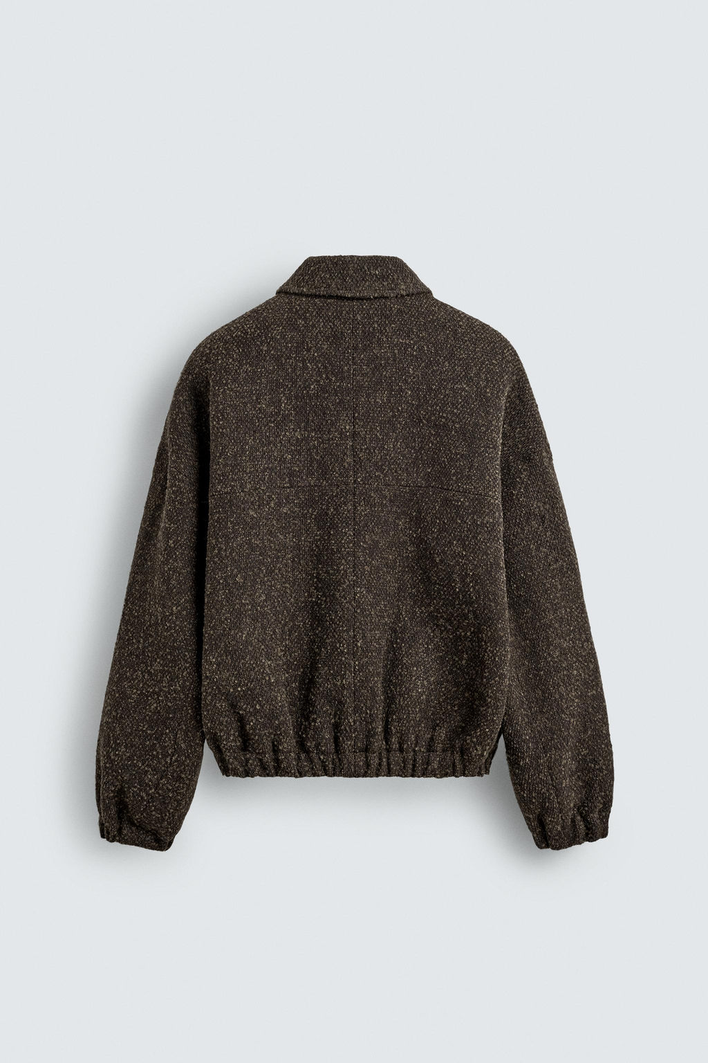 BOUCL_ TEXTURED JACKET - Zara фото 8