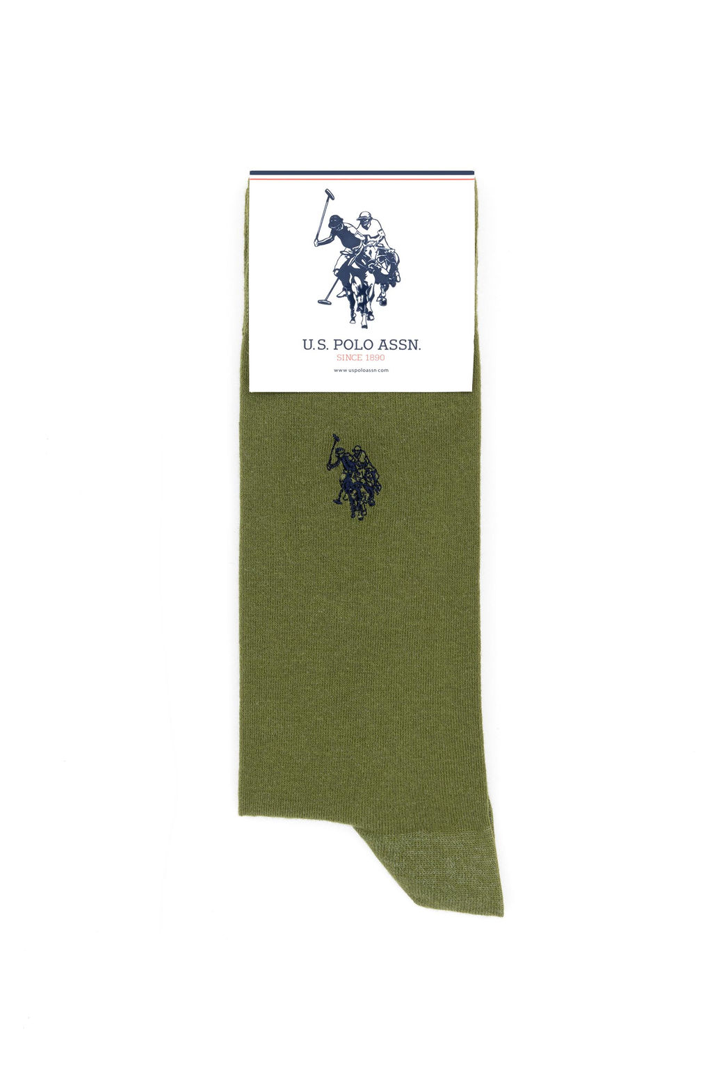 Мужские носки хаки неожиданно скидка в корзине - U.s. polo assn фото 4
