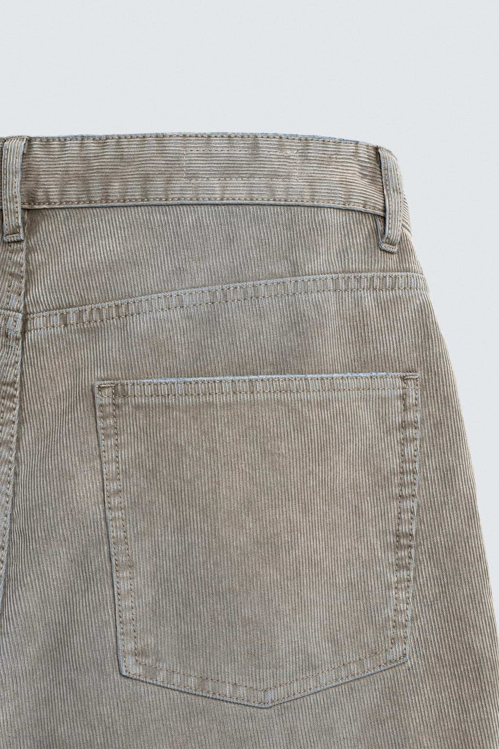 LIMITED EDITION FLARE FIT CORDUROY TROUSERS - Zara фото 10