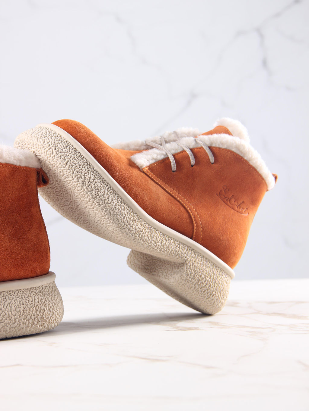 Ботинки EDART 308.агата w. мандарин замша з/шерсть - Ed'art фото 12