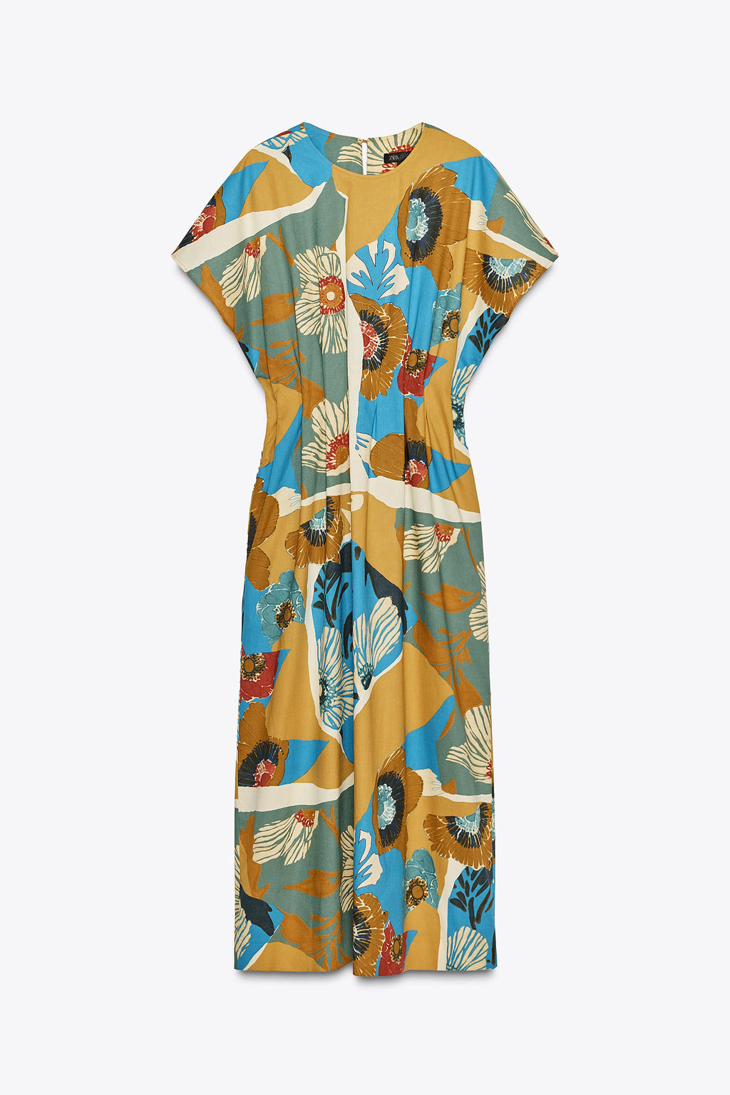 ZW COLLECTION PRINTED MIDI DRESS - Zara фото 12